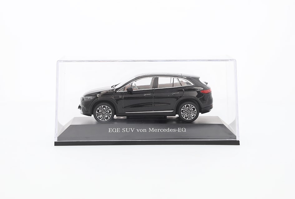 EQE Suv, Electric Art Line, X294 - obsidiansvart, Minimax, 1:43