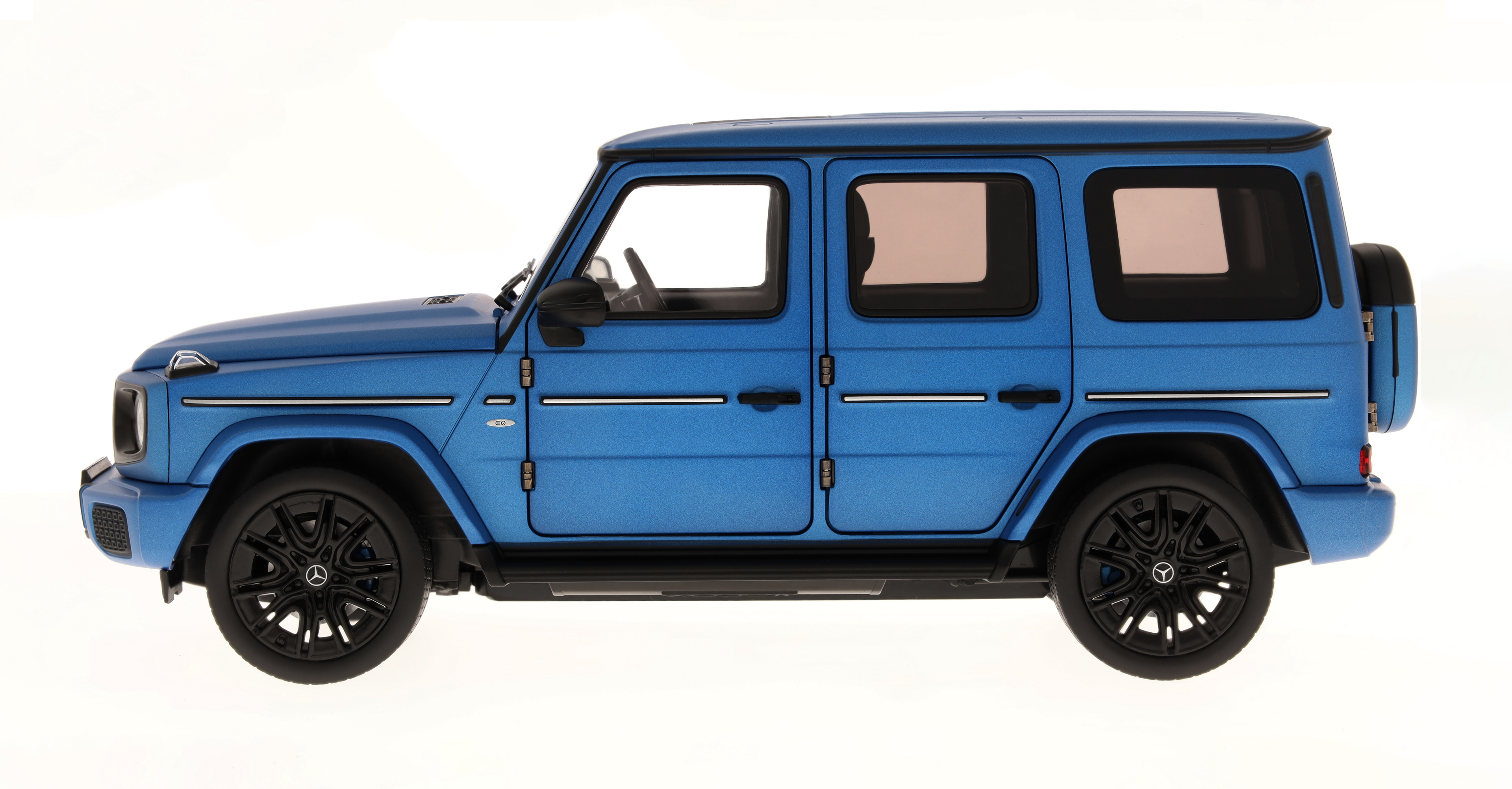 G 580 med EQ-teknik, Terrängbil, AMG Line, N465 - MANUFAKTUR söderhavsblå magno, Norev, 1:18