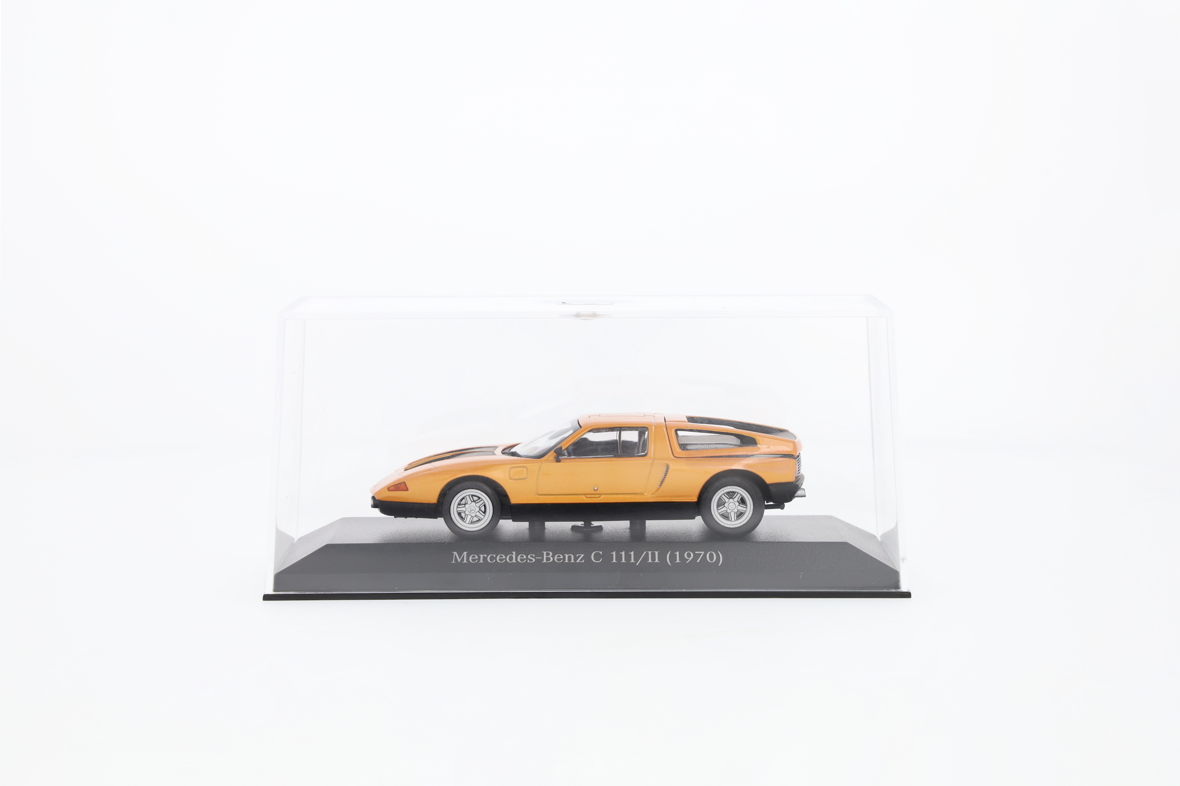 Experimentfordon C 111 / II (1970) - vithöst, Minichamps, 1:43