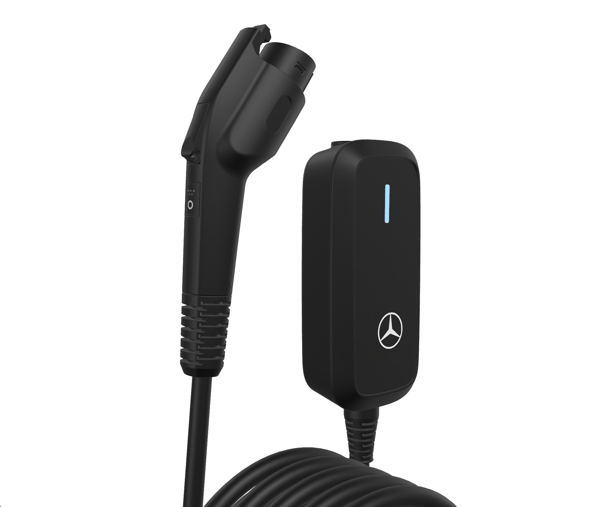 Power Charger, Styrenhet, Type1, USA/CAN/MEX - Plast, Vänsterstyrda bilar