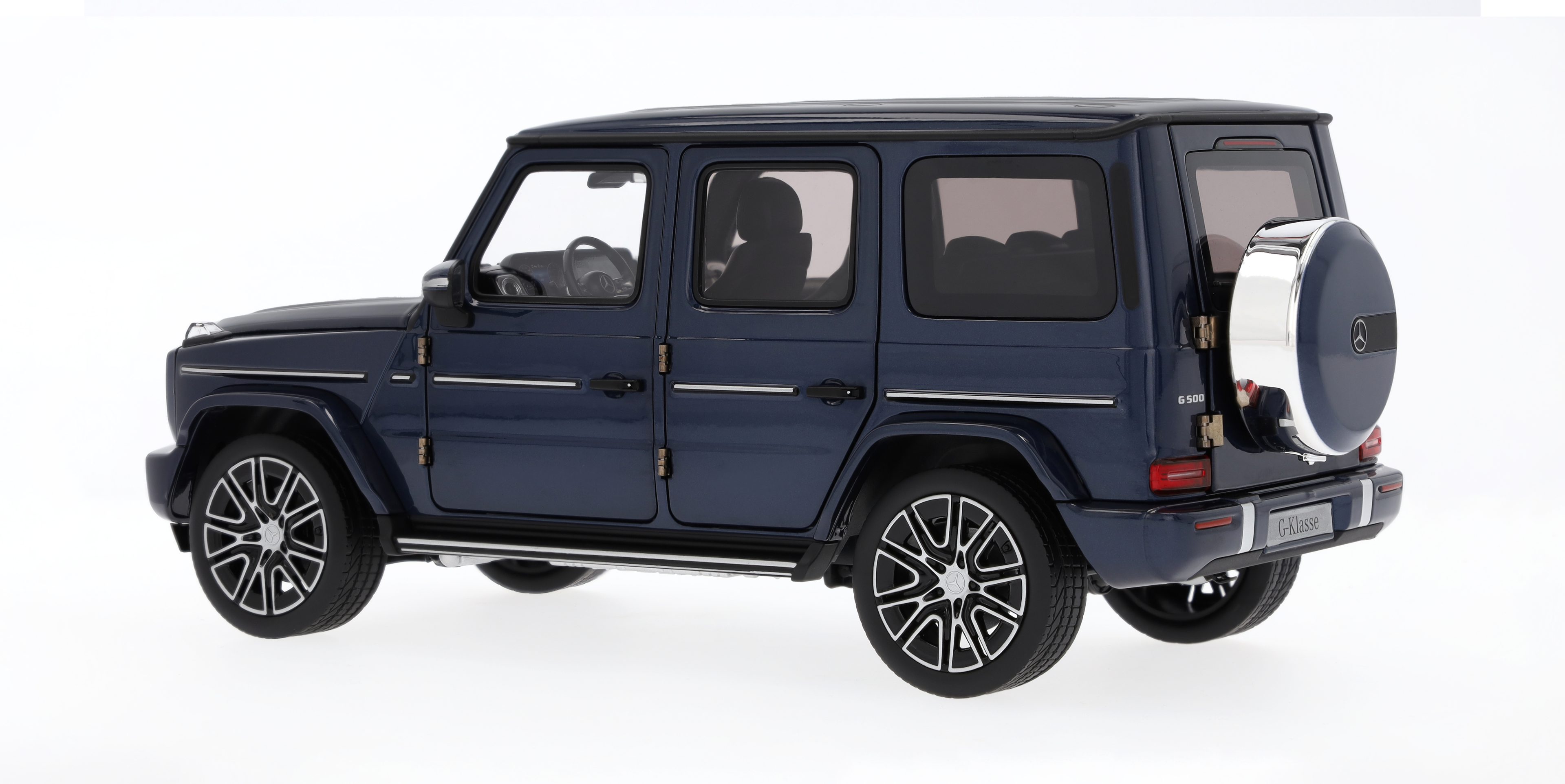 G-Class, Terrängbil, AMG Line, W465 - sodalitblå, Norev, 1:18