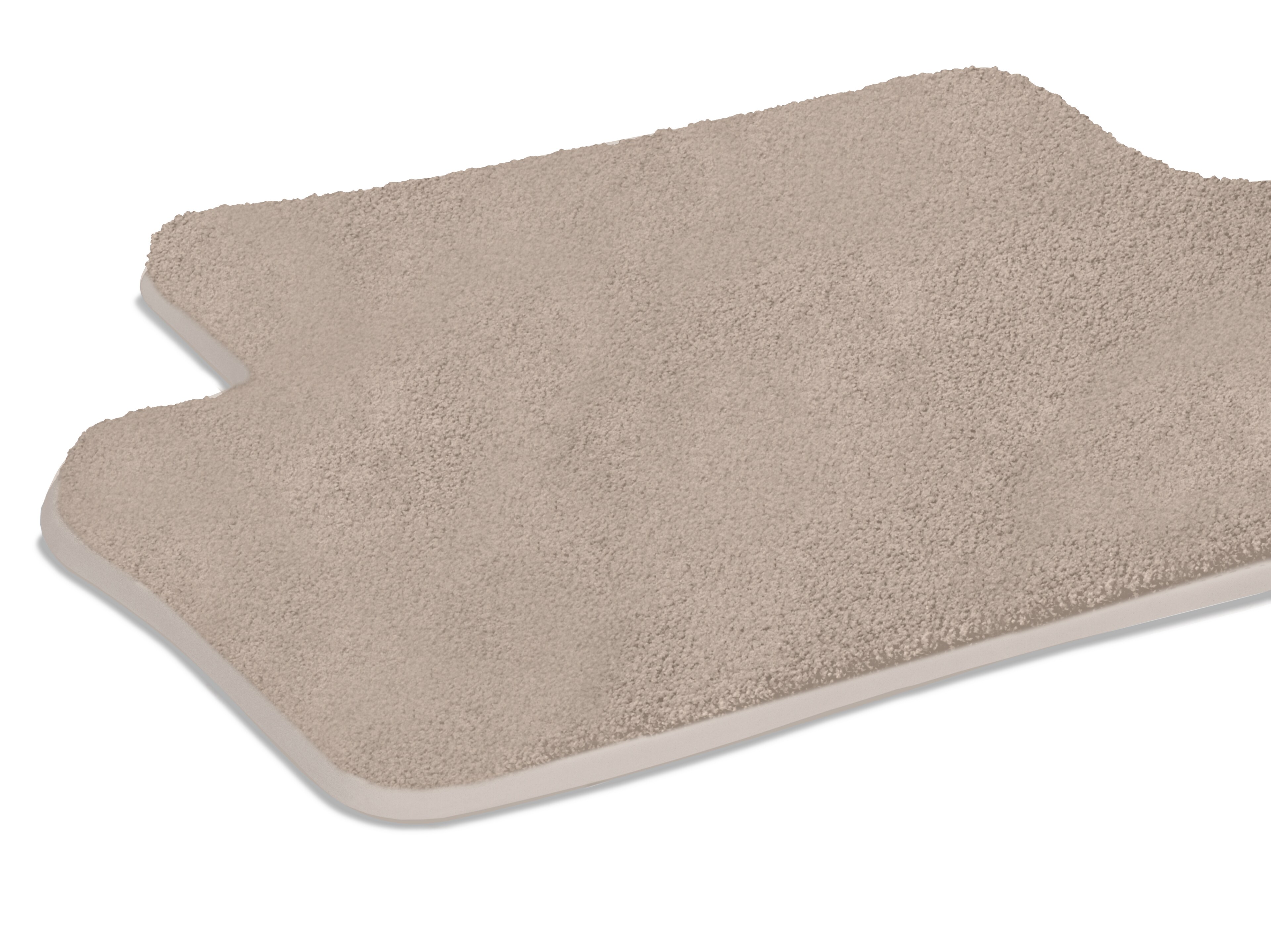 Bilmattor EXCLUSIV, Baksäte med kardantunnelmatta, 3-delad - Vänsterstyrda/högerstyrda bilar, macchiatobeige