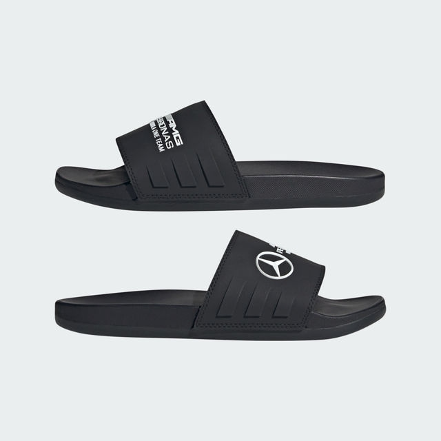 Badtofflor, Adilette comfort, Mercedes-AMG F1 - svart, 7, adidas