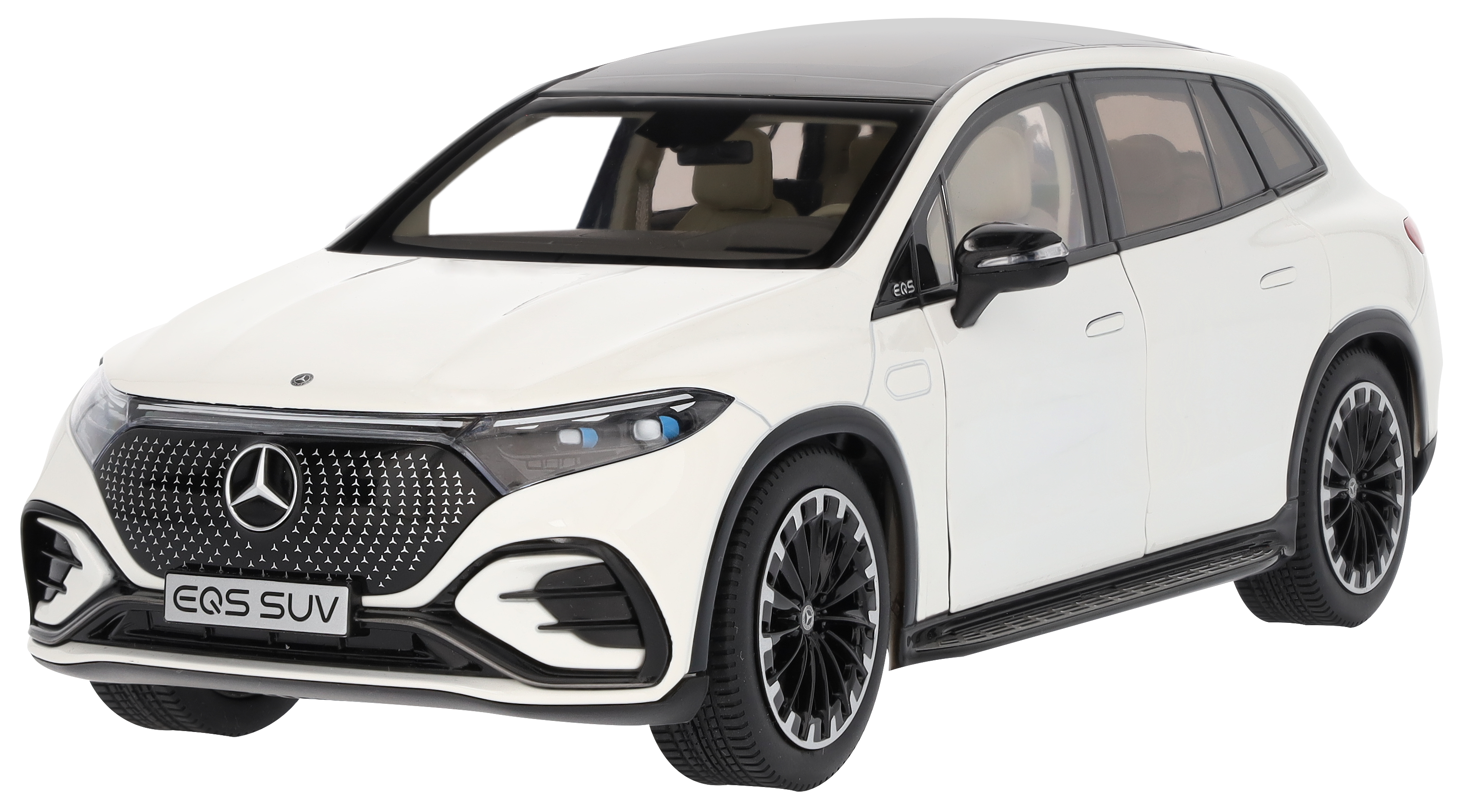 EQS Suv, AMG Line, X296 - G manufaktur diamantvit bright, NZG, 1:18