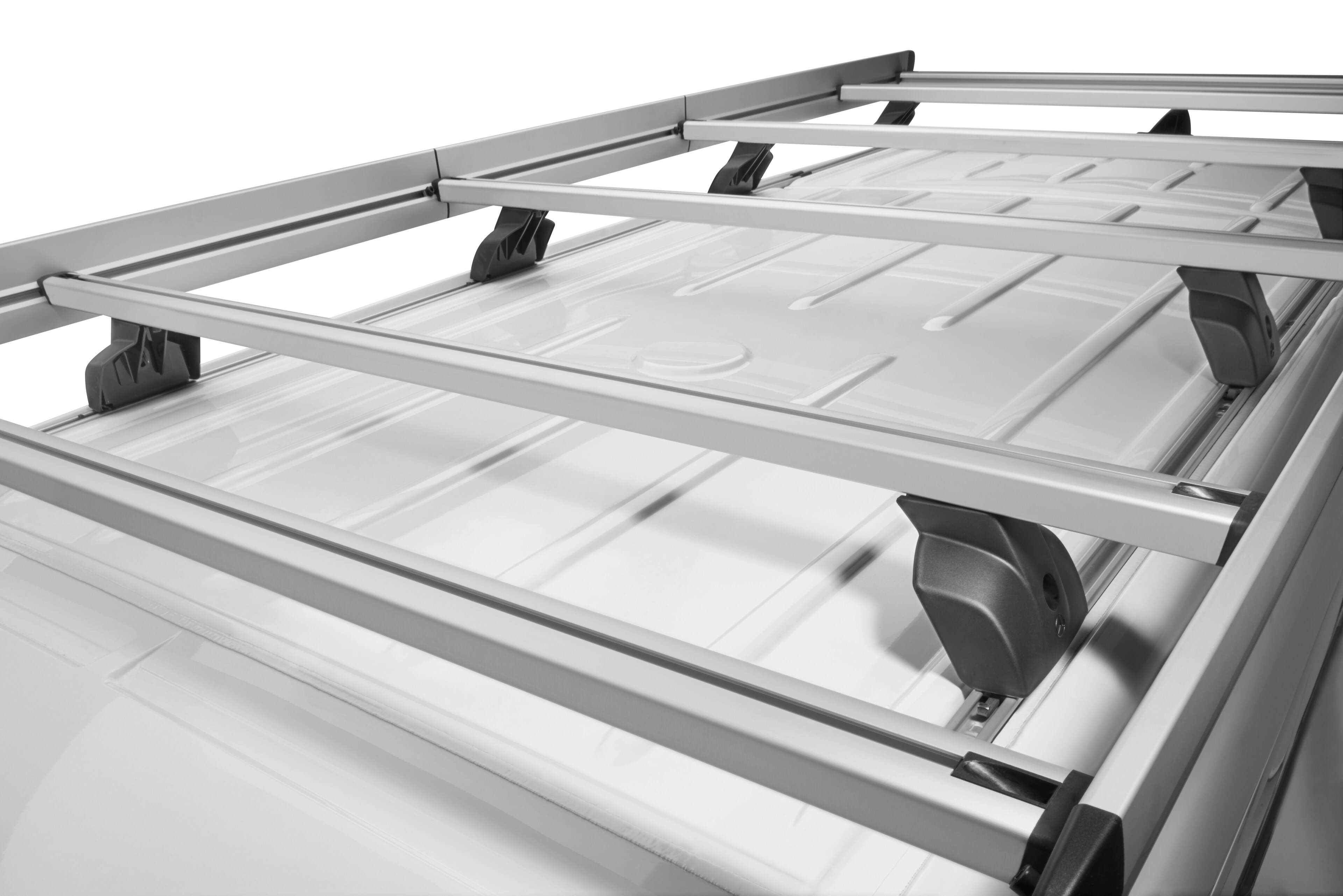 Lastkorg, A4 extralång - Aluminium / Stål / Plast, silverfärg / svart