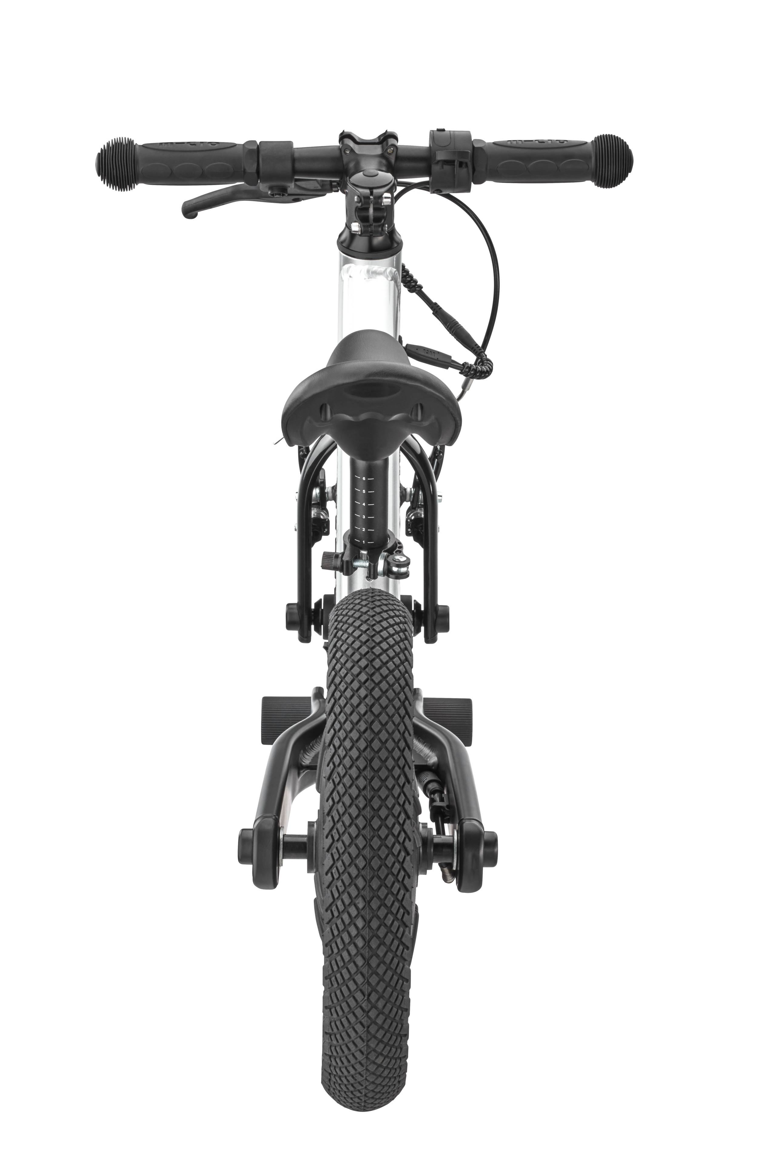 Springcykel barn, E-Balance - silverfärg, Aluminium, Micro Mobility