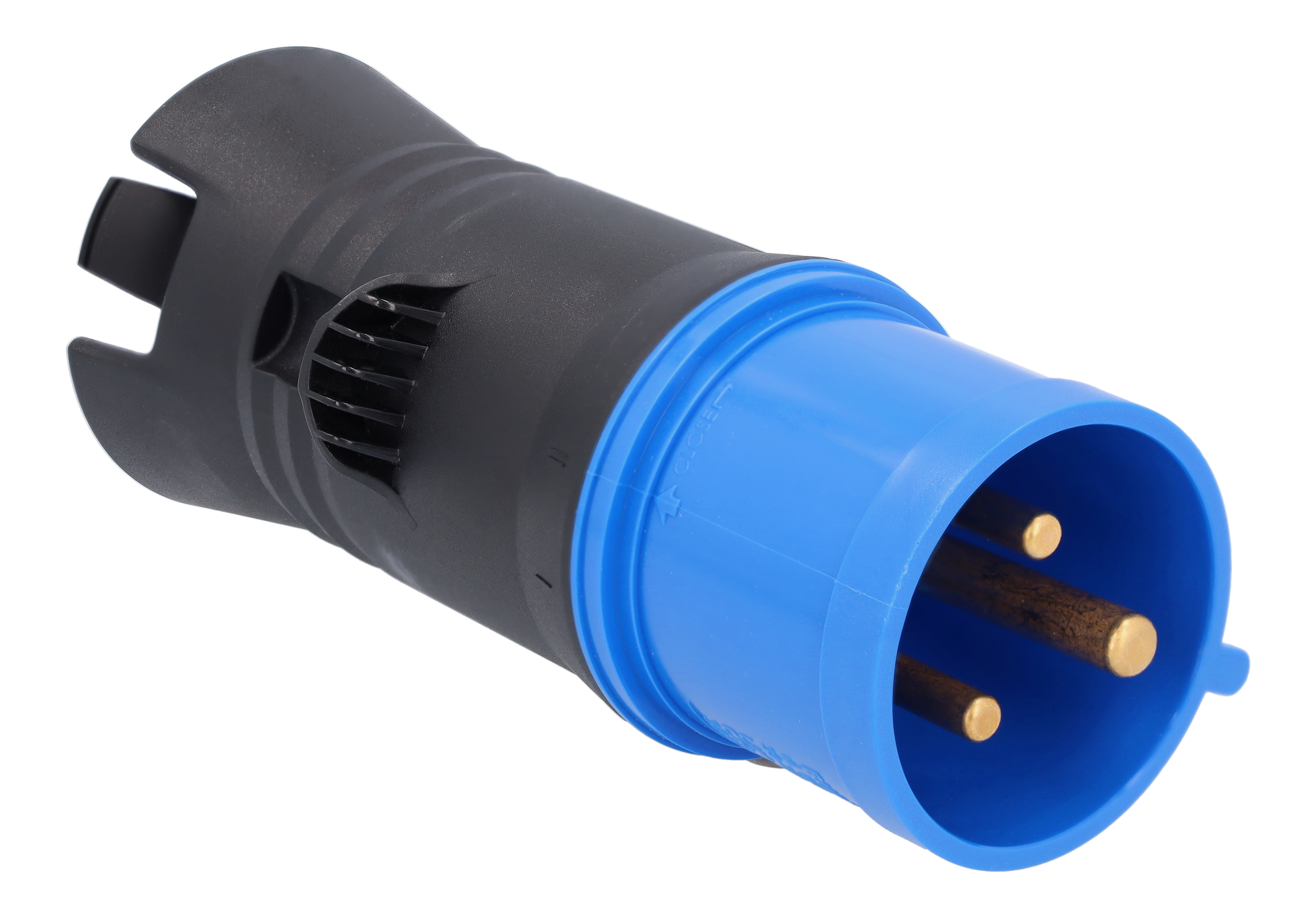 Flexibelt laddningssystem Pro, Adapter, CEE 32/1-fas - Plast, svart, Vänsterstyrda/högerstyrda bilar
