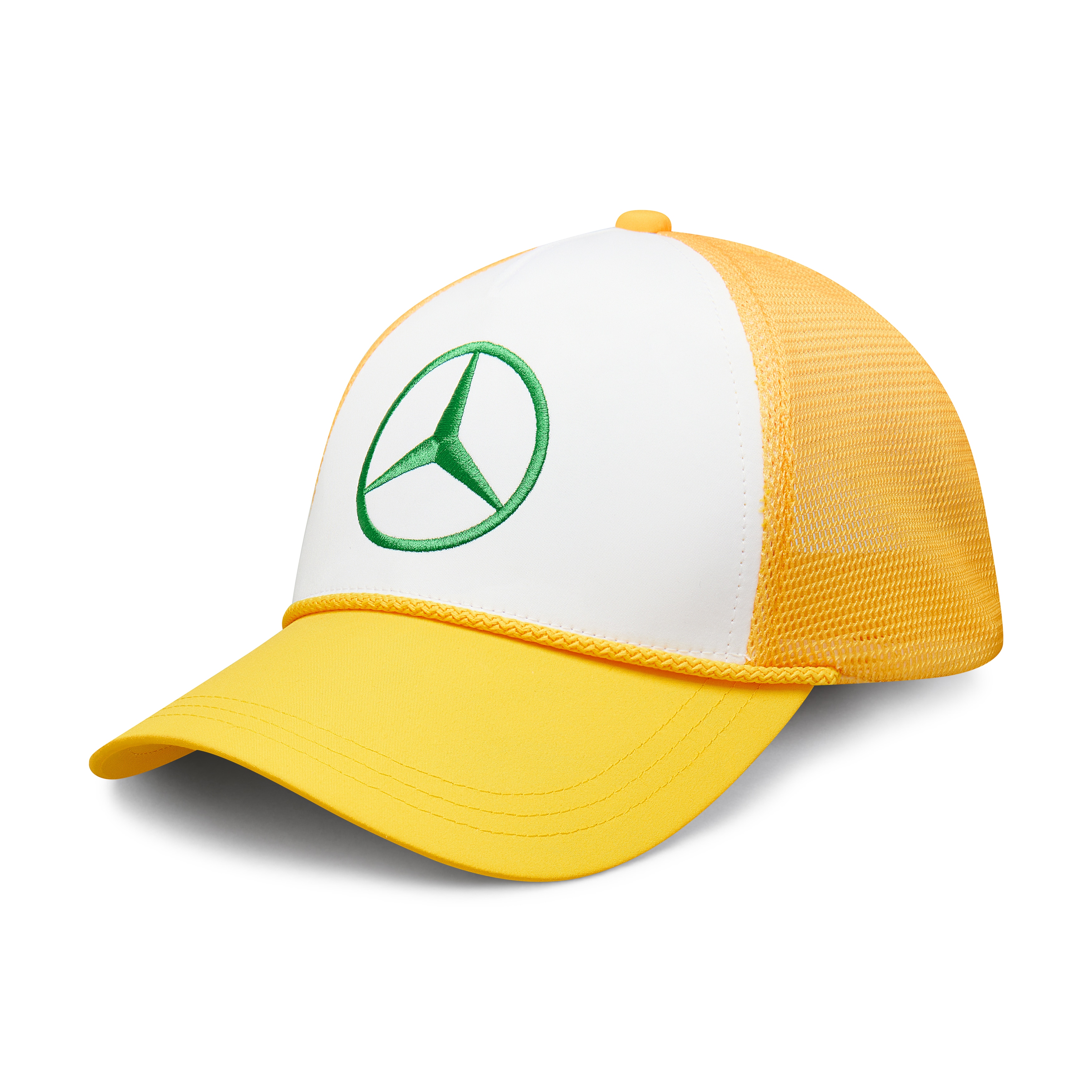 Keps, Lewis Hamilton, Specialutgåva Silverstone, 2024 - gul, Polyester