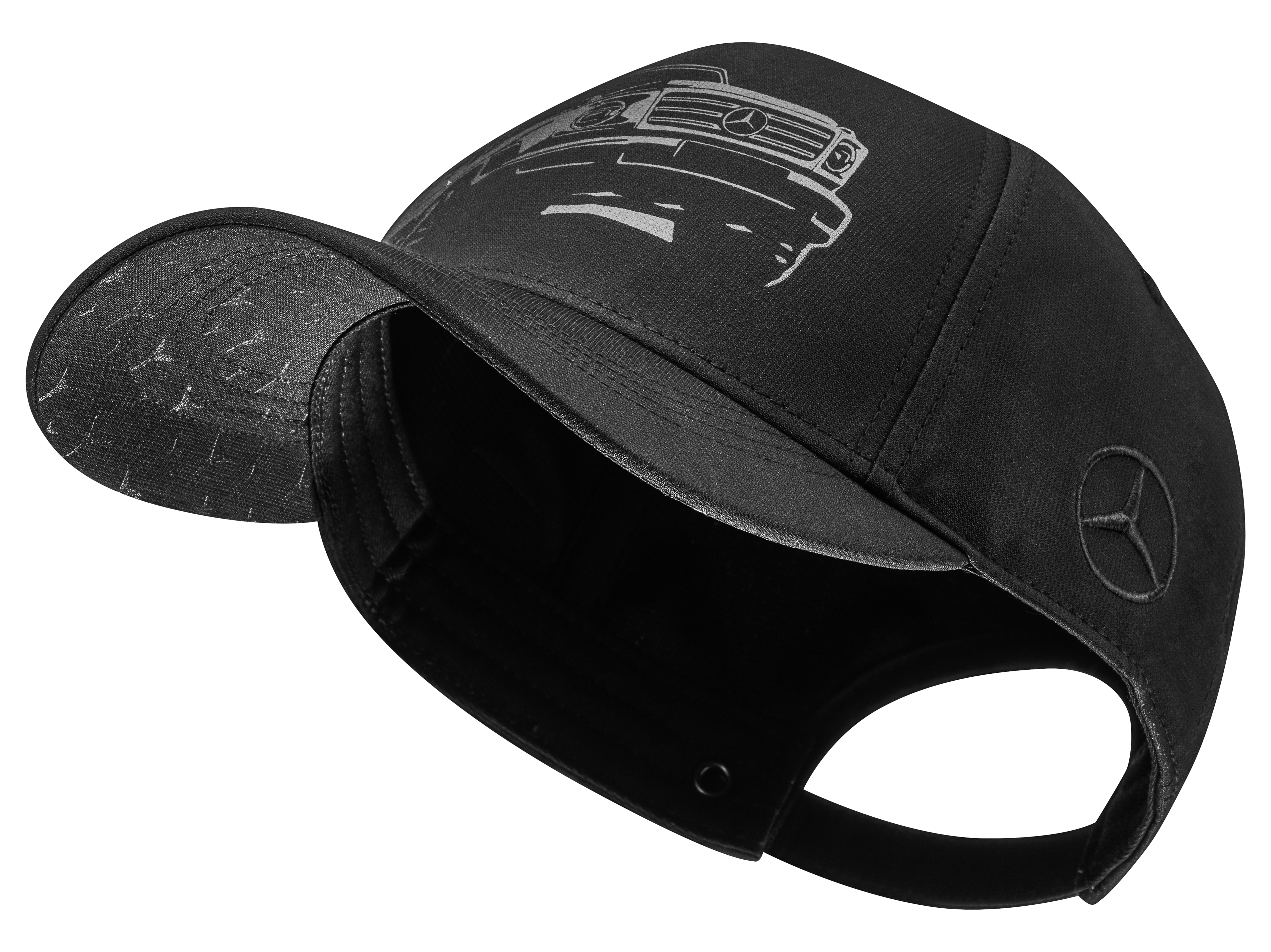 Keps, G-Class - svart, Polyester