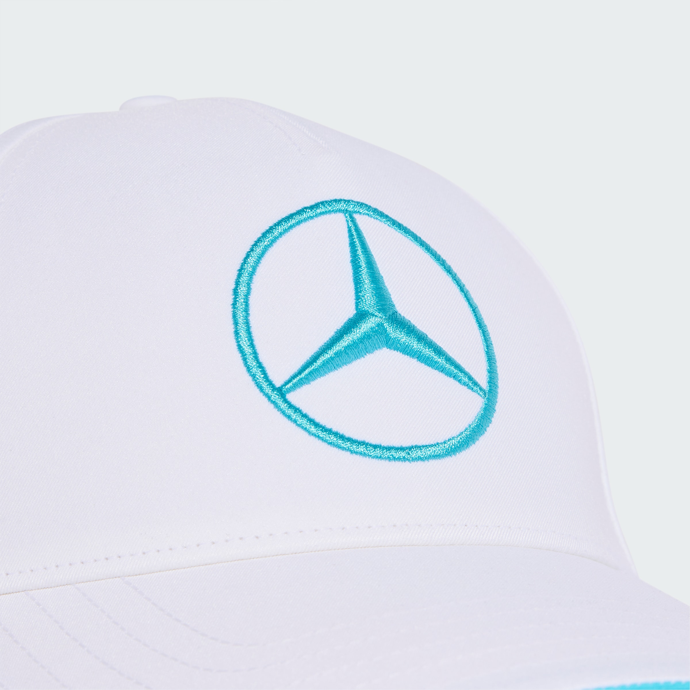 Keps, George Russell, Mercedes-AMG F1 - vit, Polyester (återvunnen)