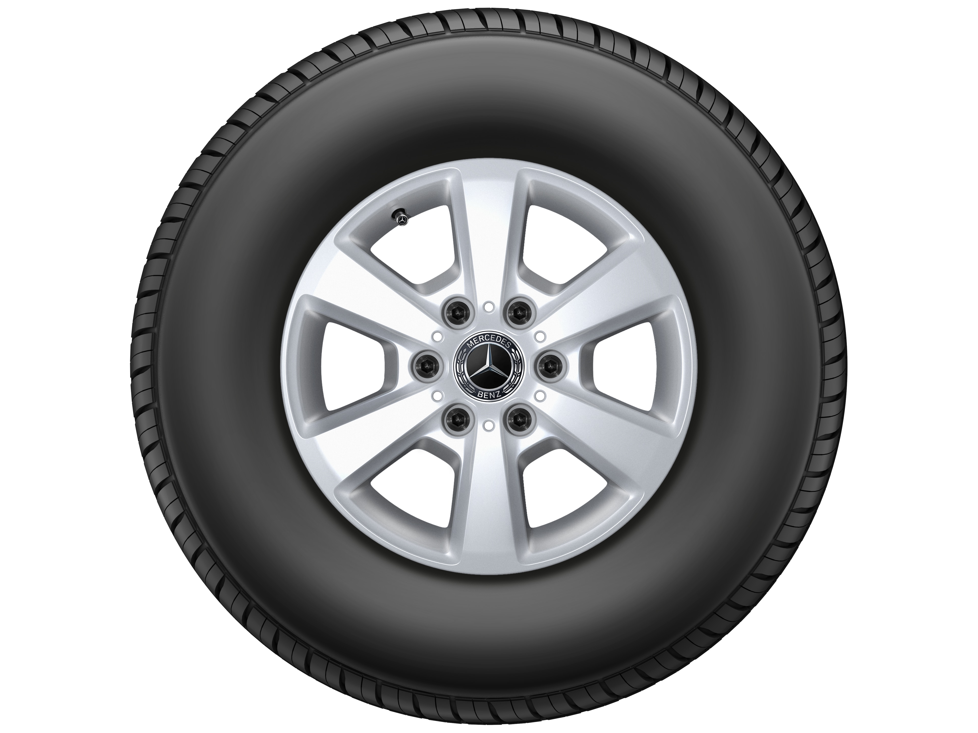 Fälg i 6-ekerdesign - 225/75 R16  121/120(122)R, 6,5 J x 16 ET 54
