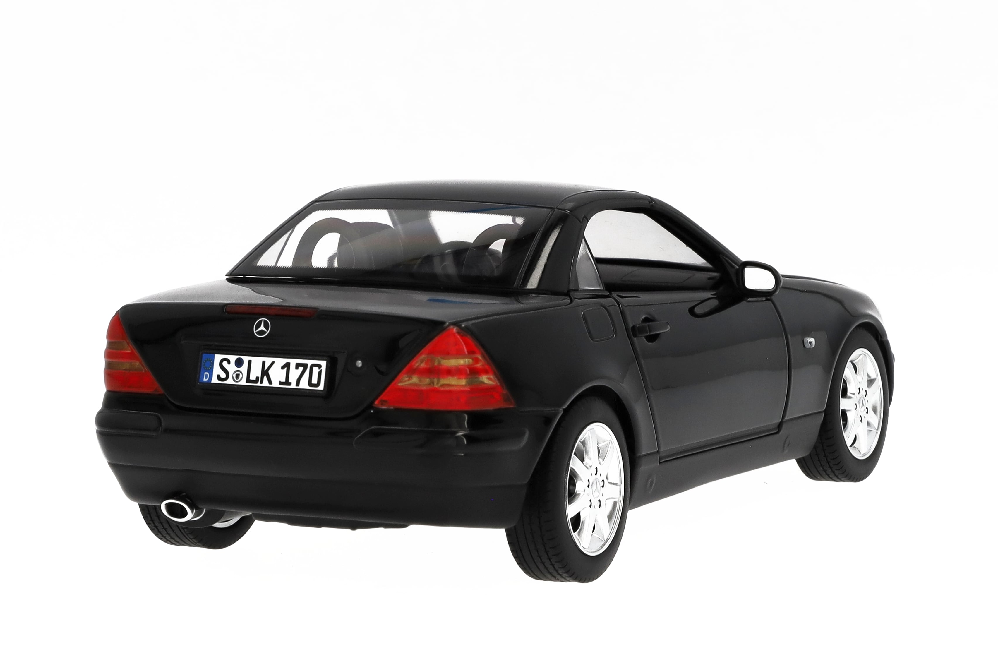 SLK 200 Roadster R170 (1996-2000) - svart, Norev, 1:18