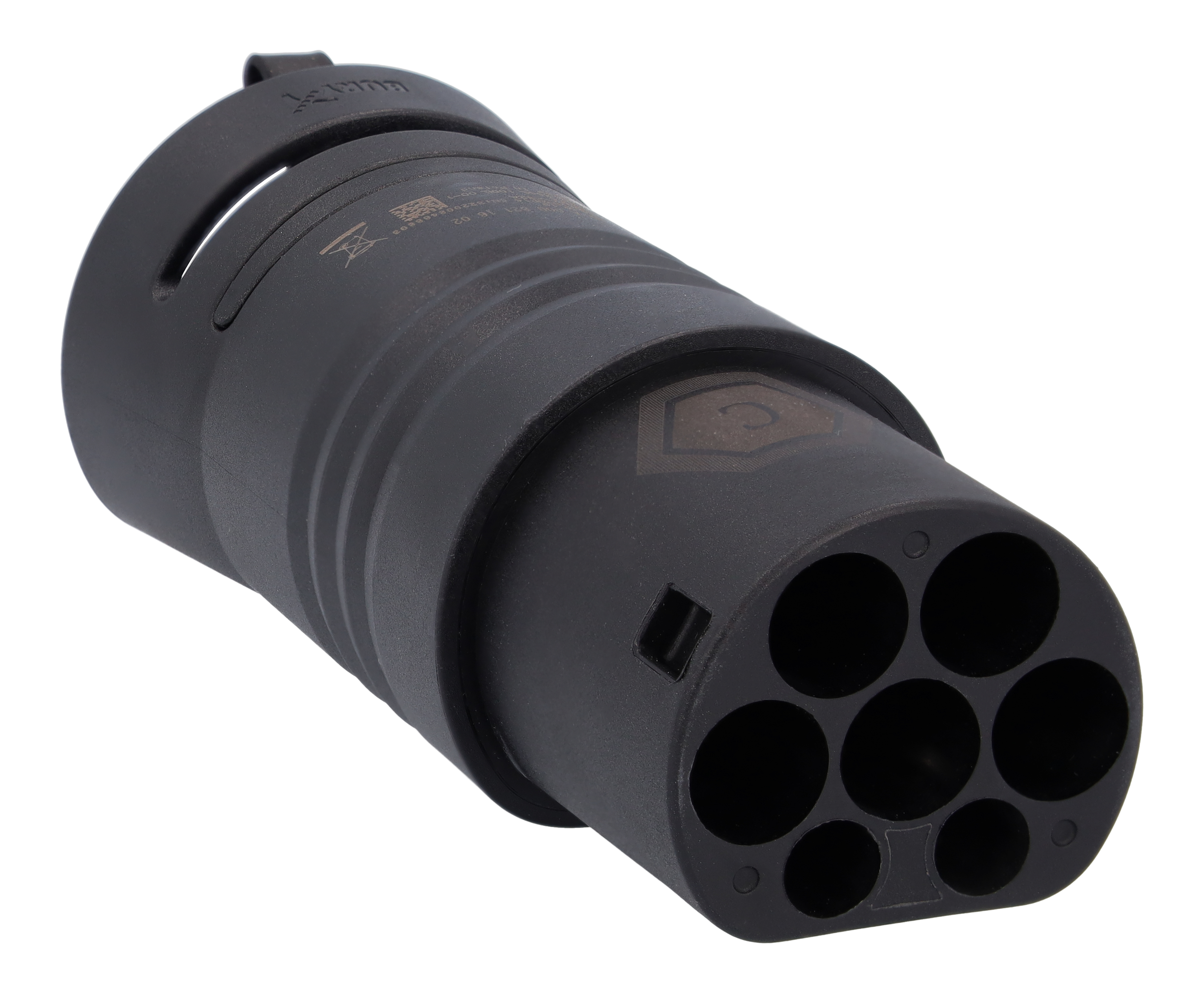 Flexibelt laddningssystem Pro, Adapter, Typ 2 - Plast, svart, Vänsterstyrda/högerstyrda bilar