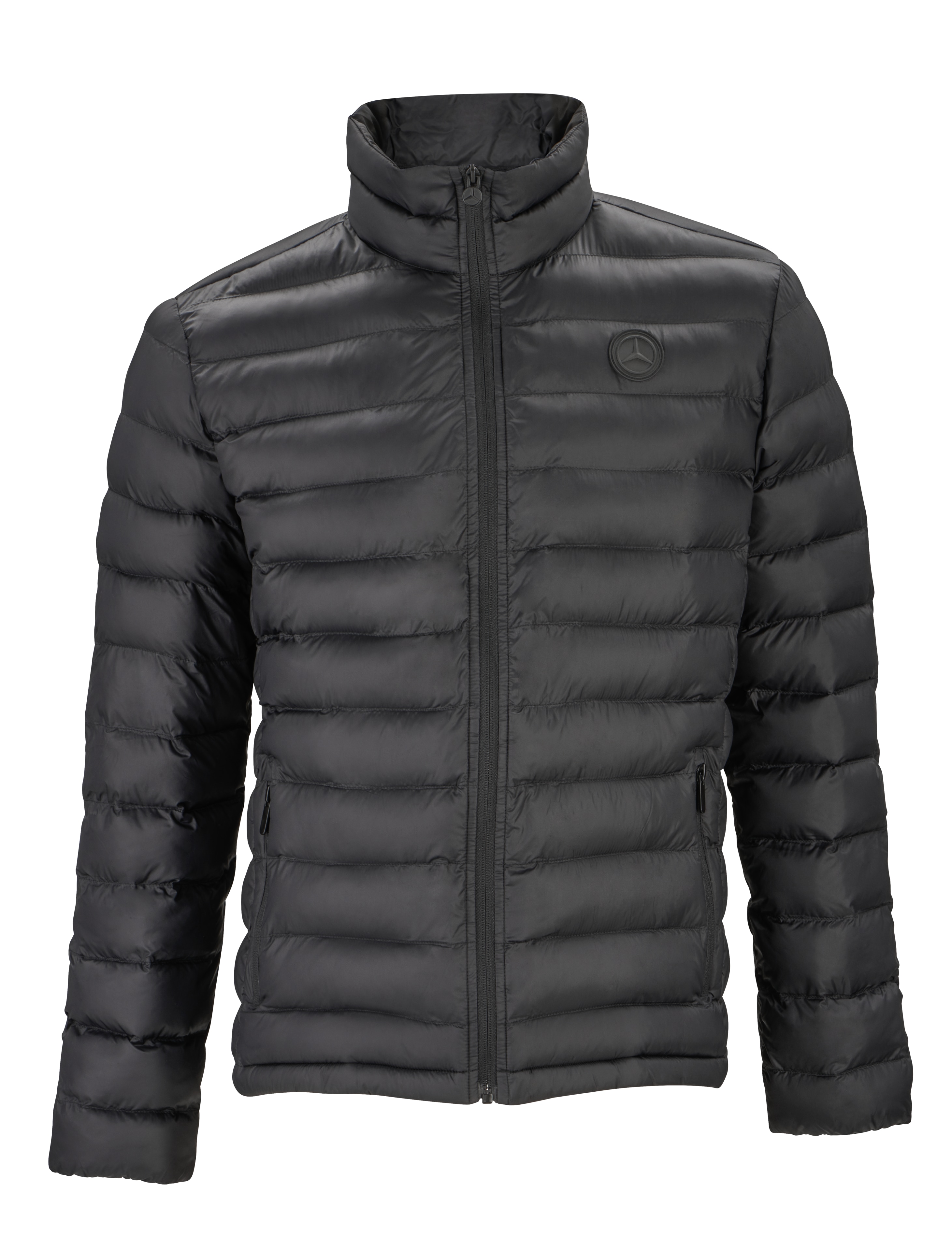 Quiltad jacka, herr - svart, M