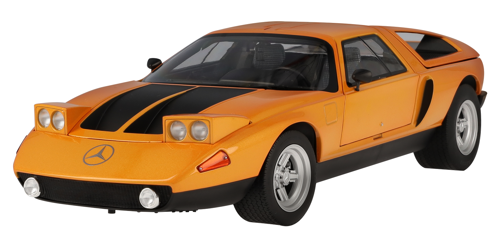 Experimentfordon C 111 / II (1970) - vithöst, Norev, 1:18