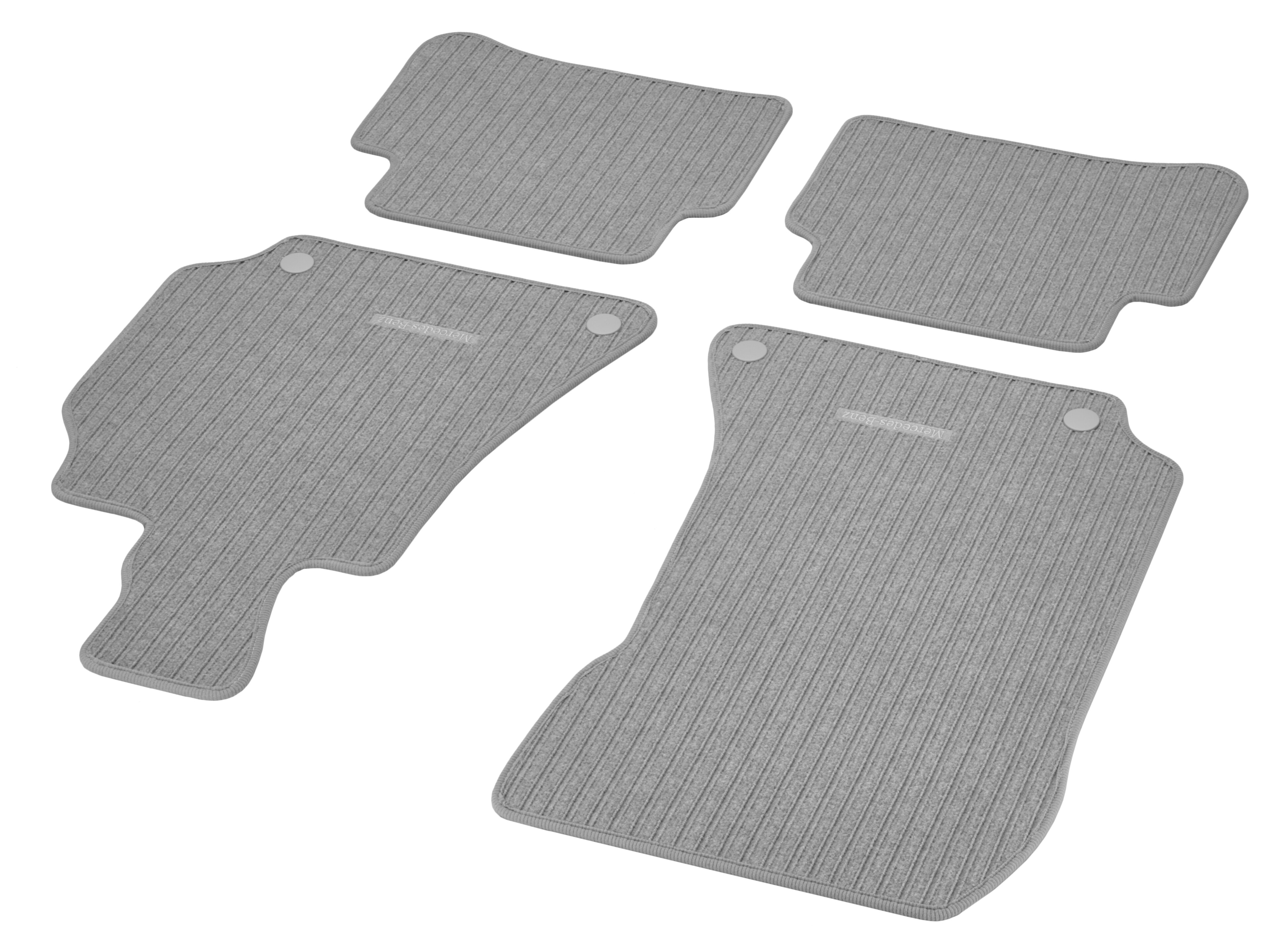 Nålfiltsmattor CLASSIC, Set, 4-delat