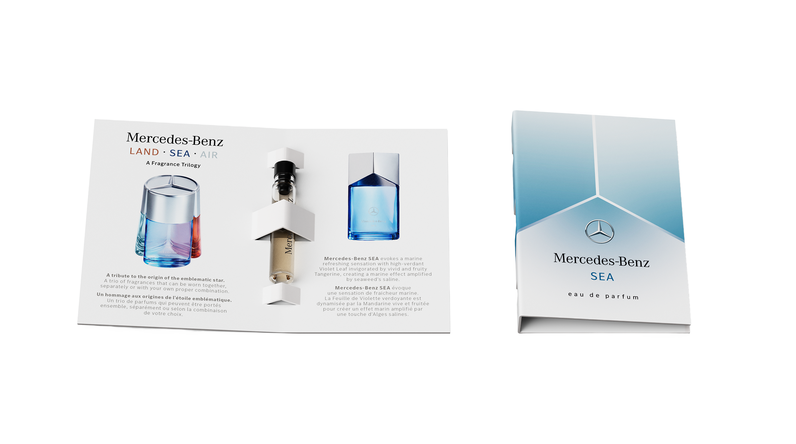 Sea, EdP, Produktprover, 12-pack - för herrar, INCC, 1,5 ml