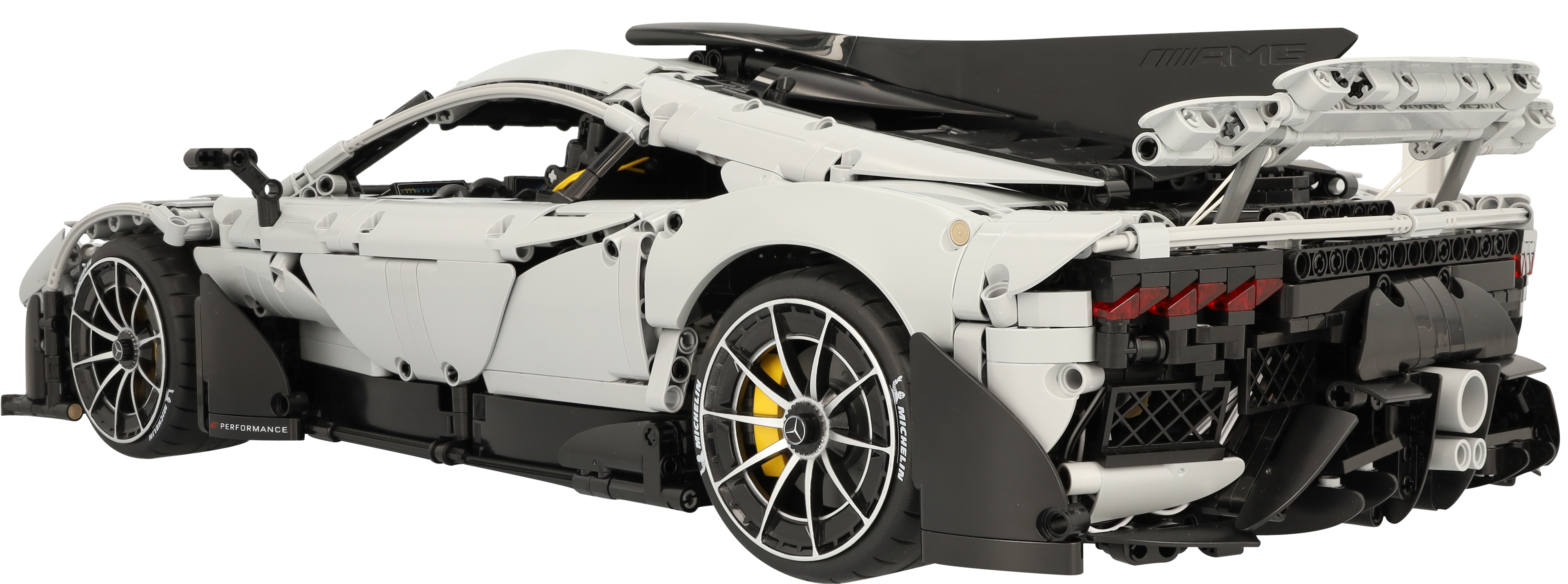 Mercedes-AMG ONE, Klämkomponent R/C-modell, C298 - vit, CaDa, 1:8