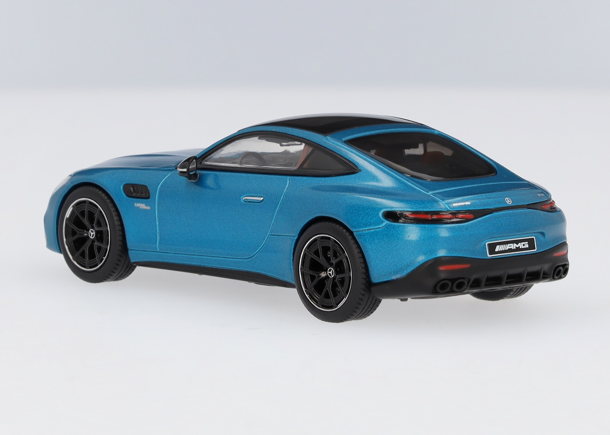 Mercedes-AMG GT 43, C192 - hyperblå, iScale, 1:43
