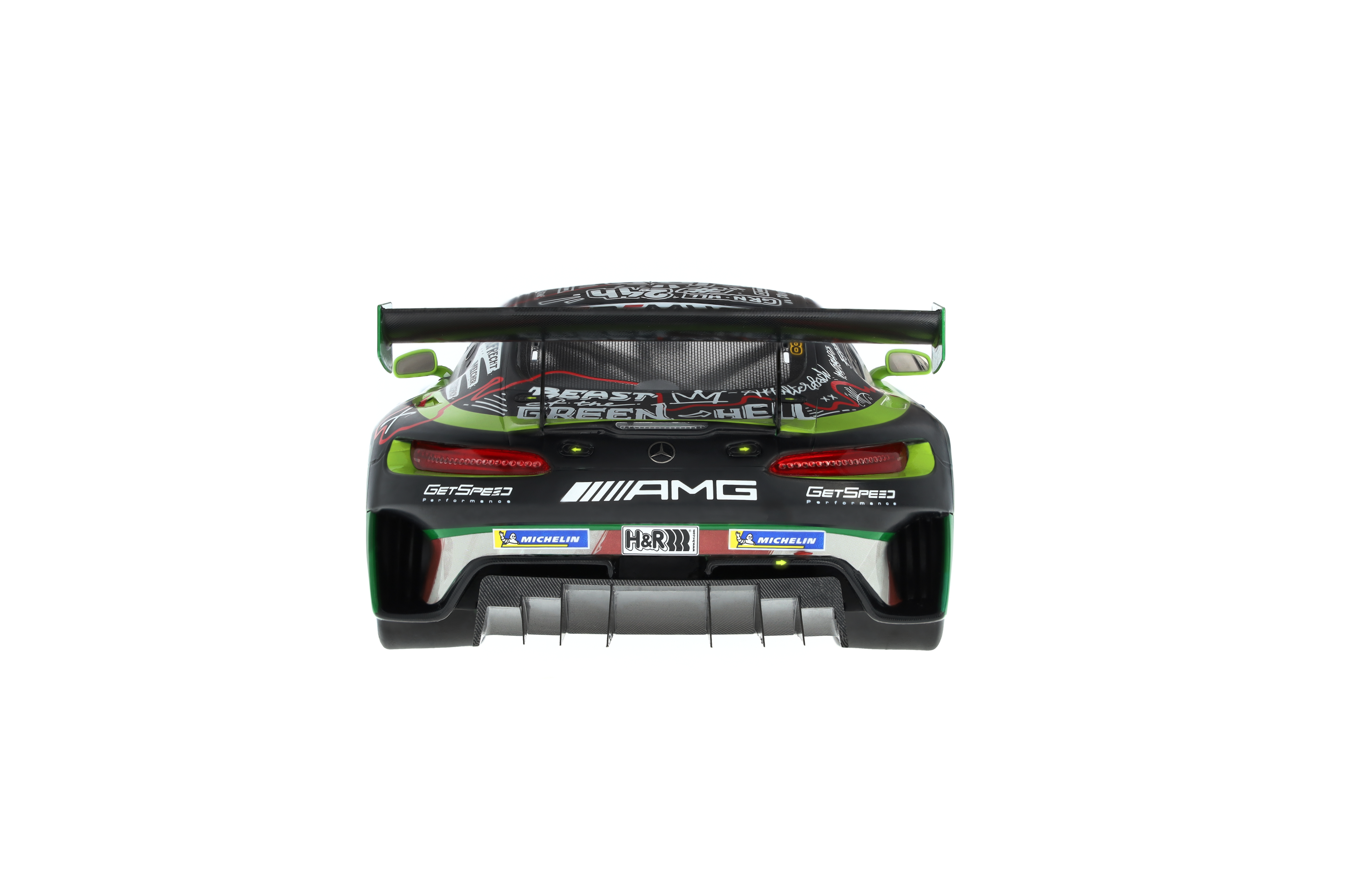Mercedes-AMG GT3, ADAC RAVENOL 24h Nürburgring 2024, C190 - green ljus magno, Minimax, 1:18