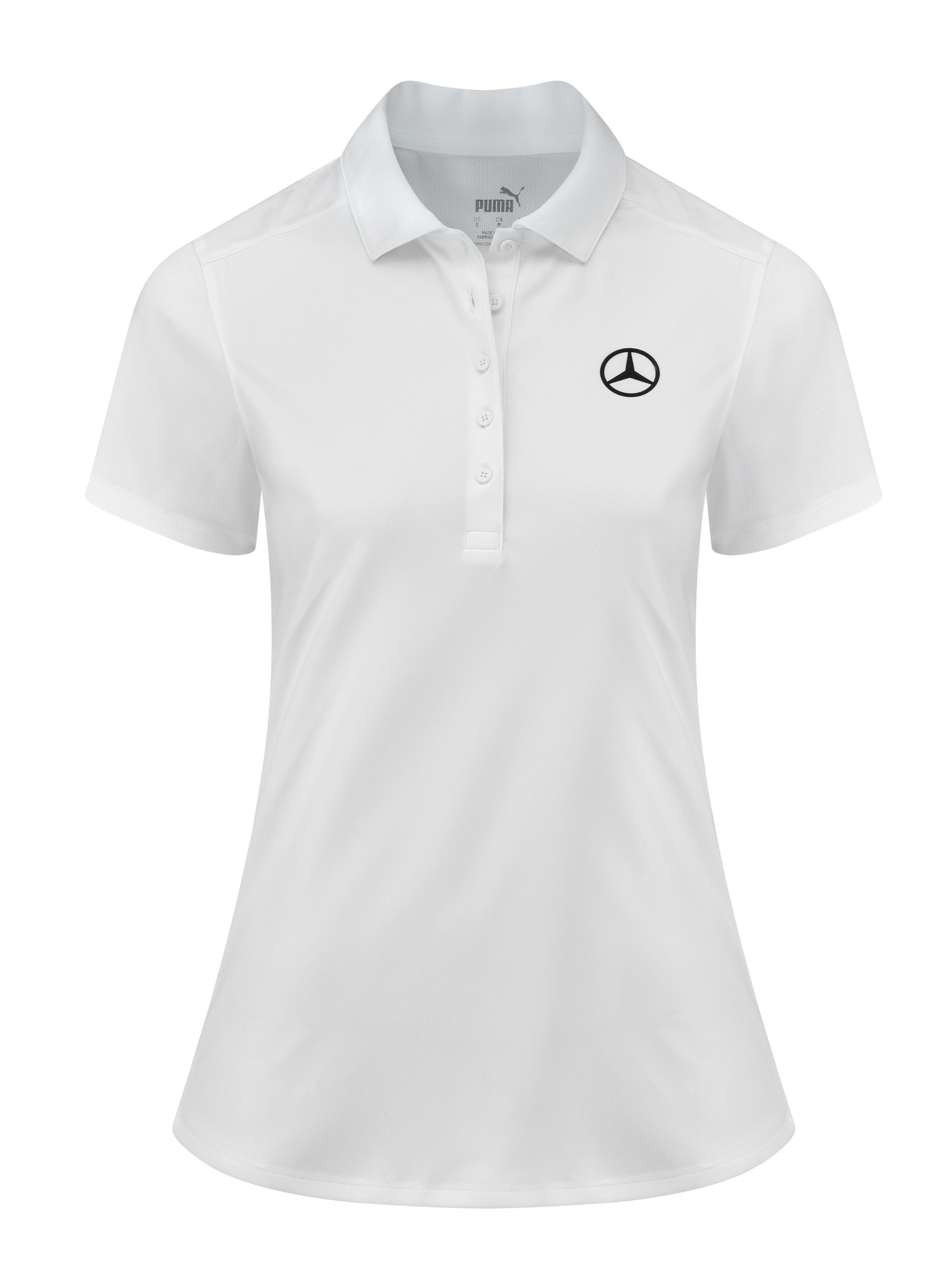 Golfpikétröja dam, pure - white, S