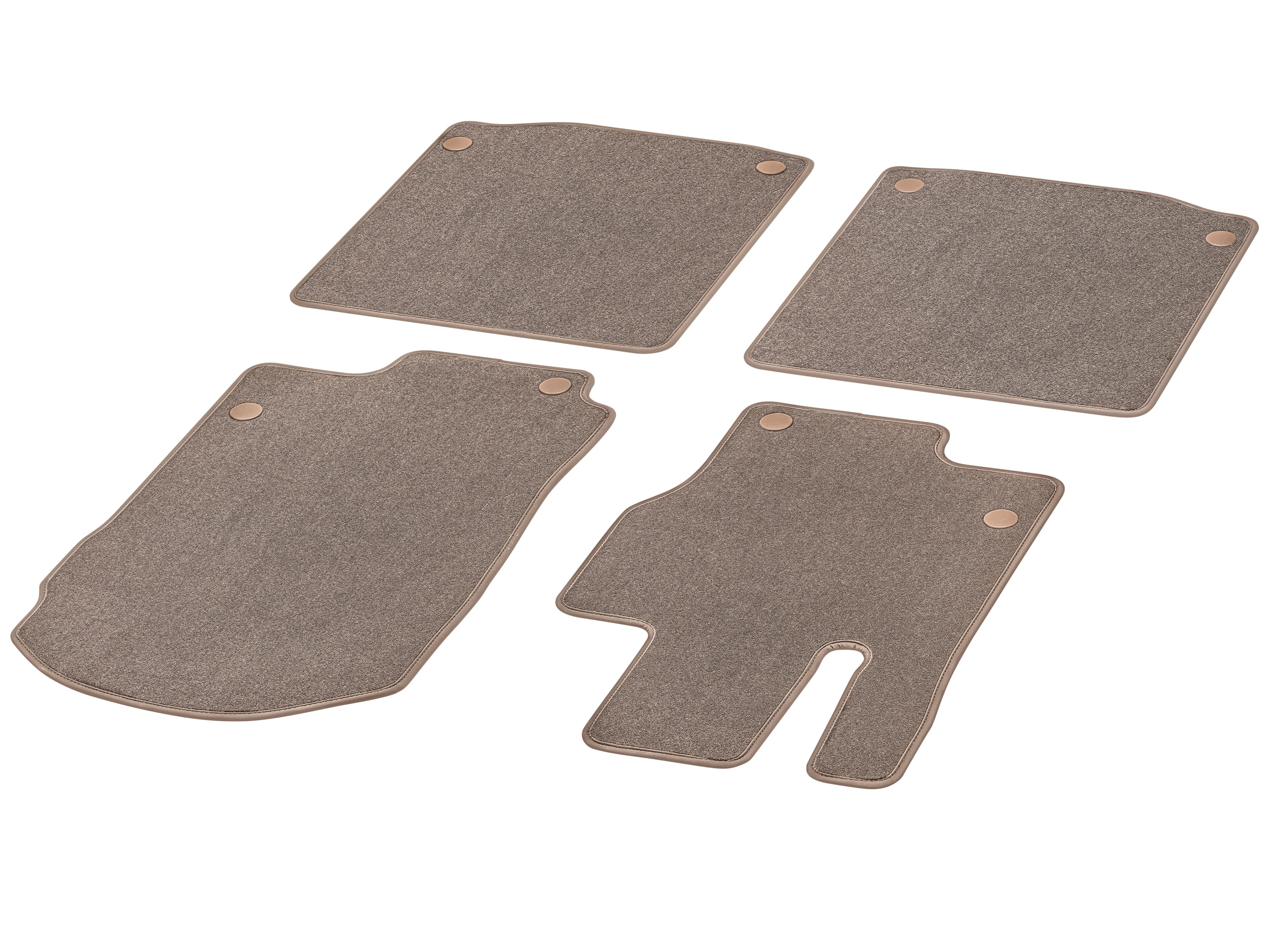 Bilmattor CLASSIC, Set, 4-delat, X167 Maybach - Vänsterstyrda bilar, macchiatobeige