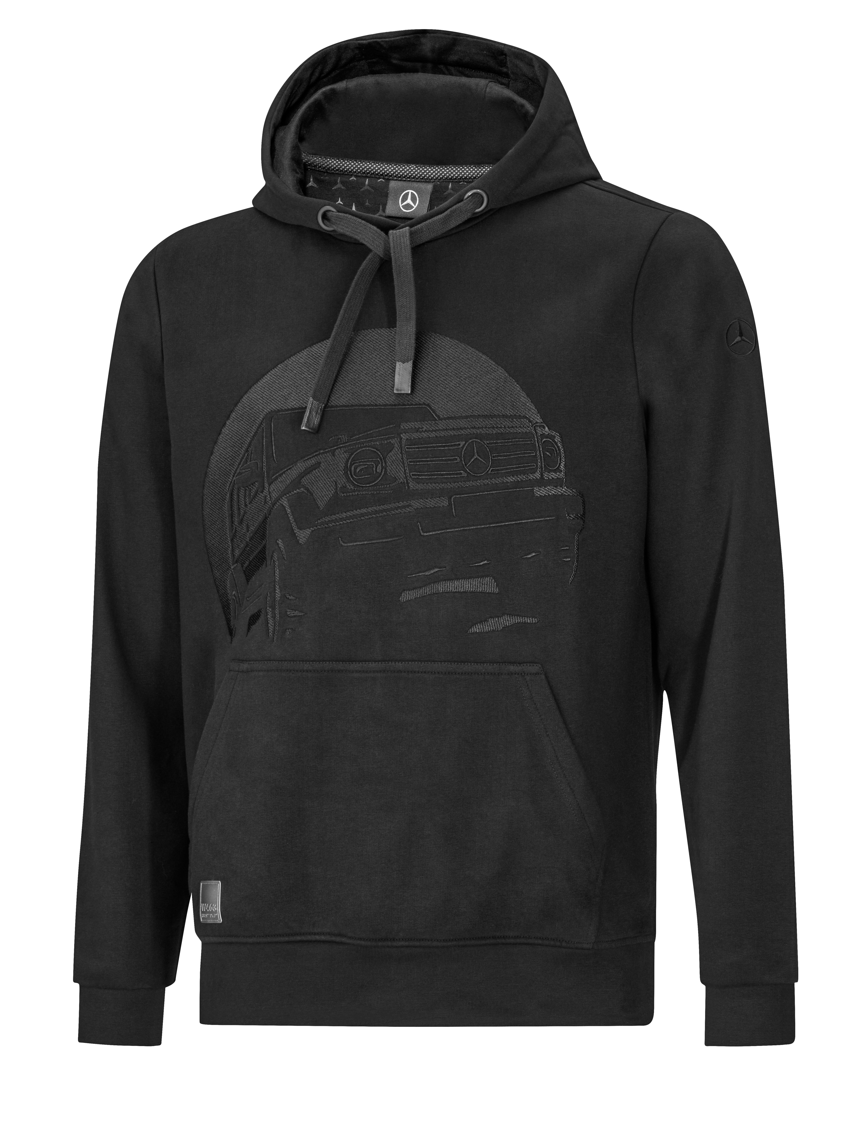 Sweathoody herrar, G-Class - svart, M