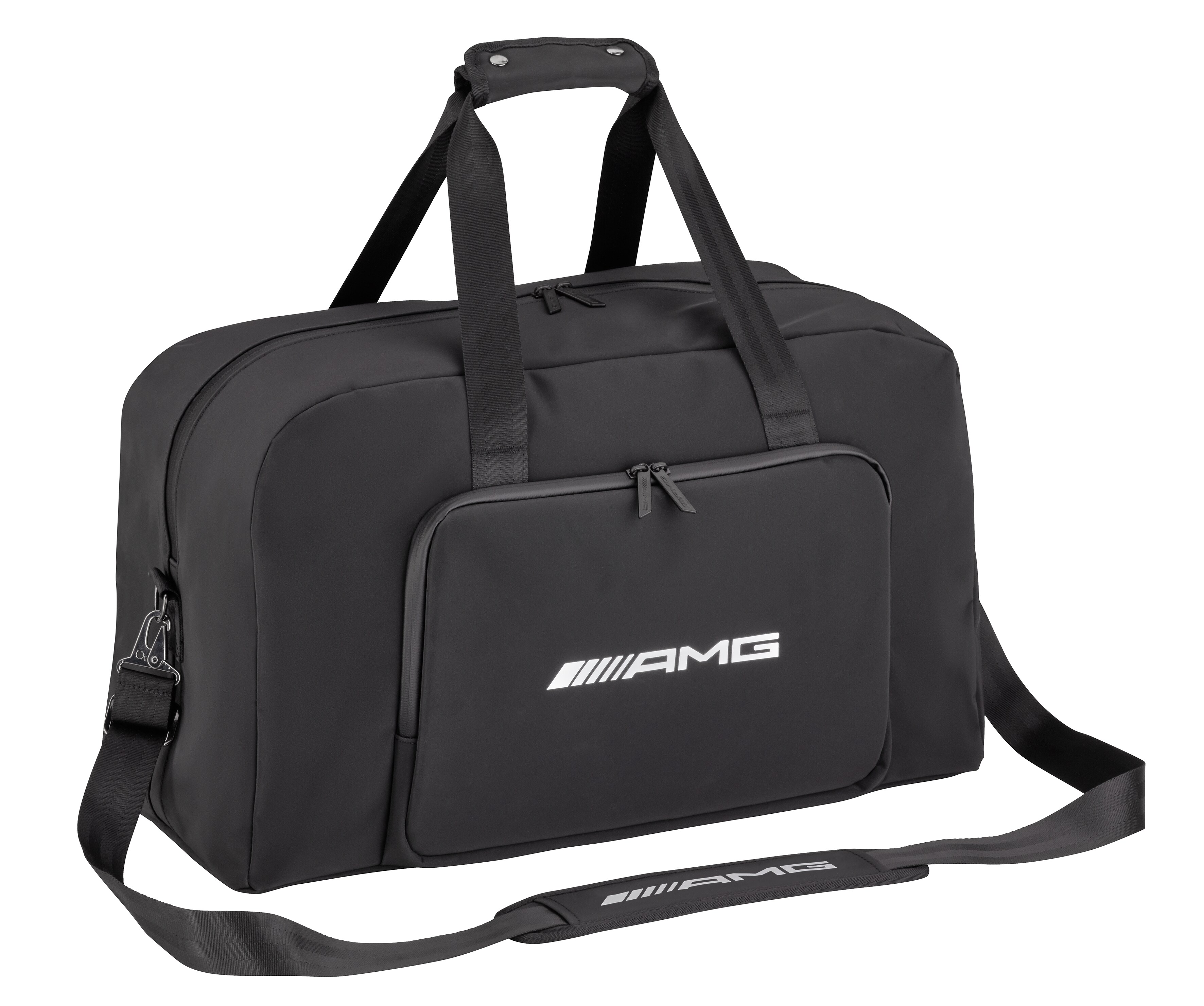 AMG weekendväska - svart, PVC / Polyester / Polyester