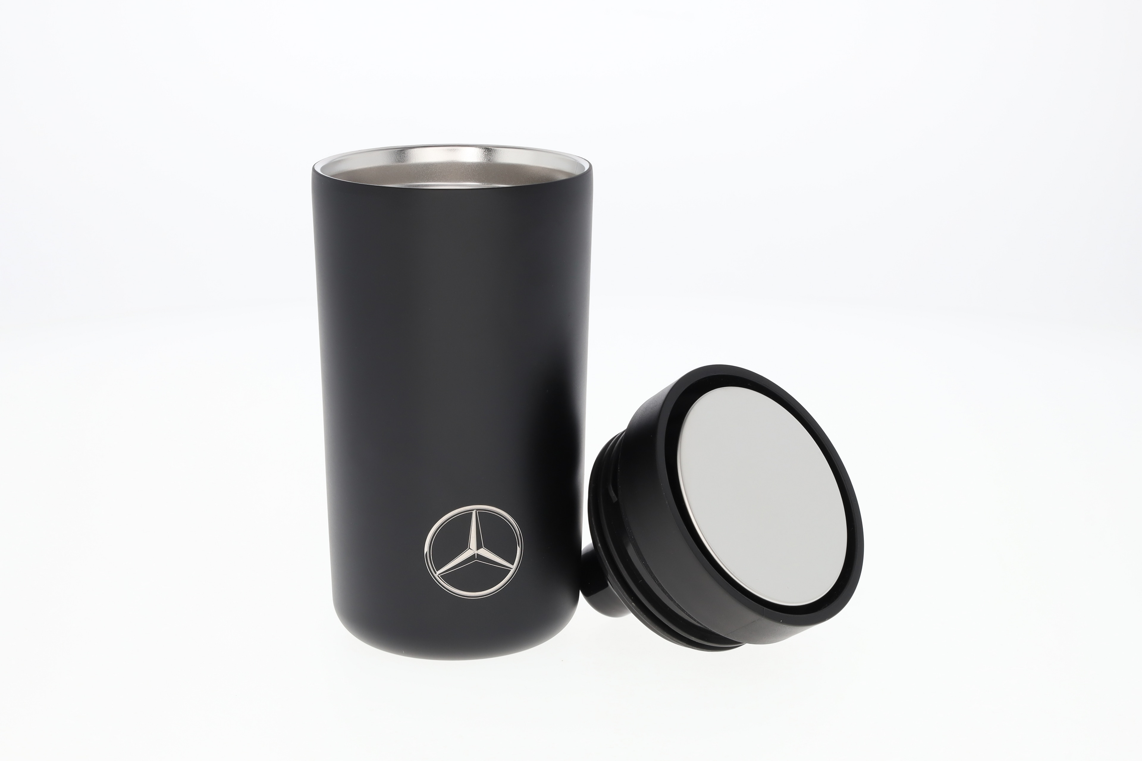 To Go-mugg - svart, Rostfritt stål / Polypropylen, Stelton, 200 ml