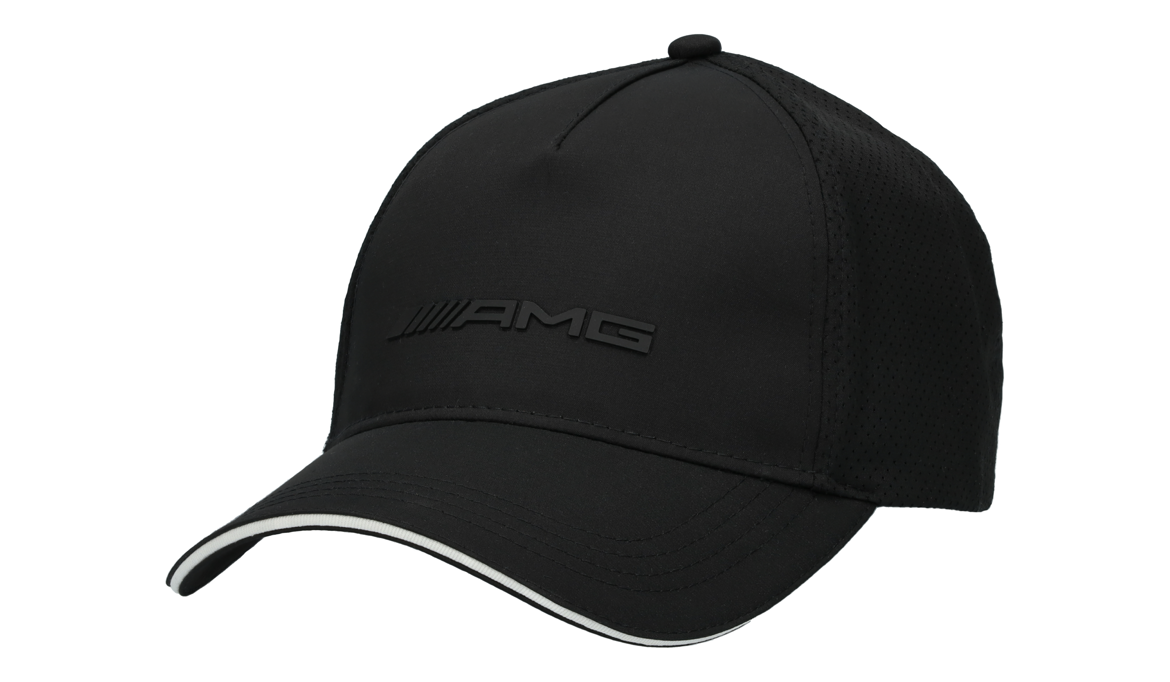 AMG keps - svart, Polyester / Bomull