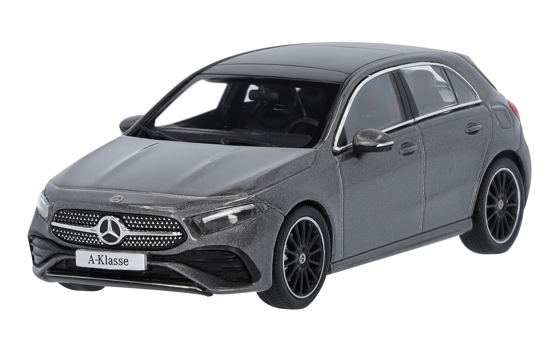 A-Klass, Kompaktsedan, AMG Line, W177 - bergsgrå, Minimax, 1:43