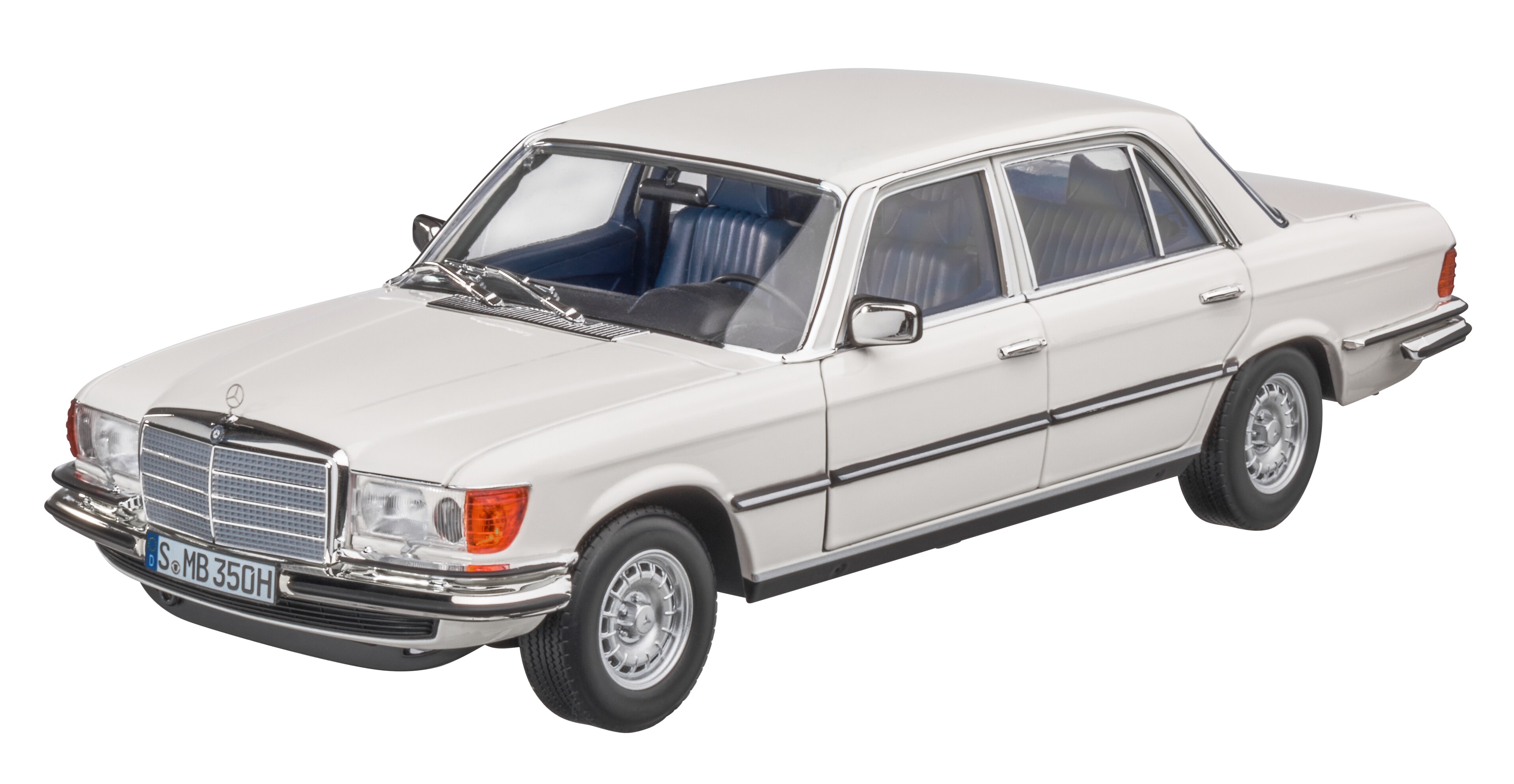 450 SEL W 116 (1976–1980) - vit, Norev, 1:18