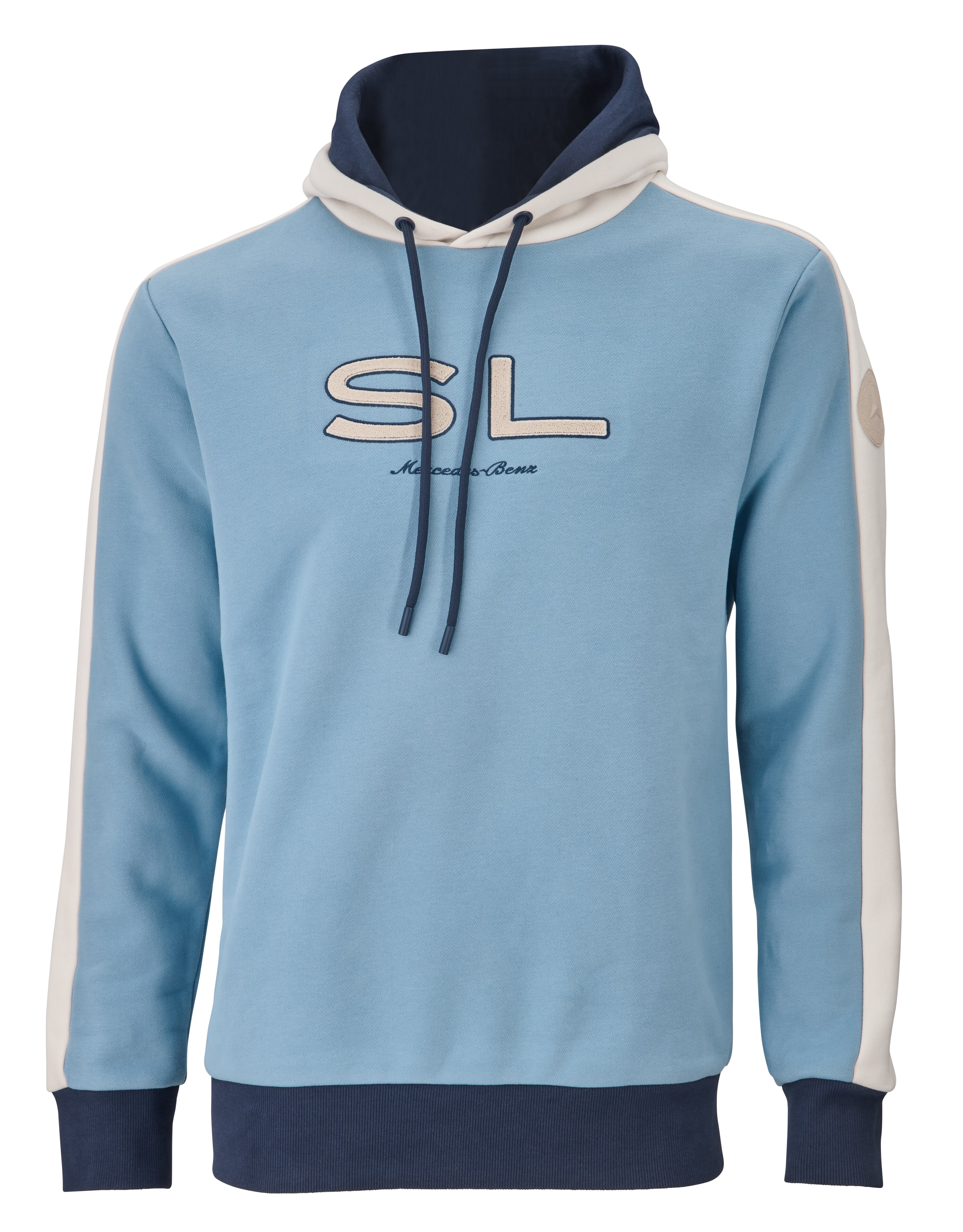 Huvtröja unisex - vintageblå, XL