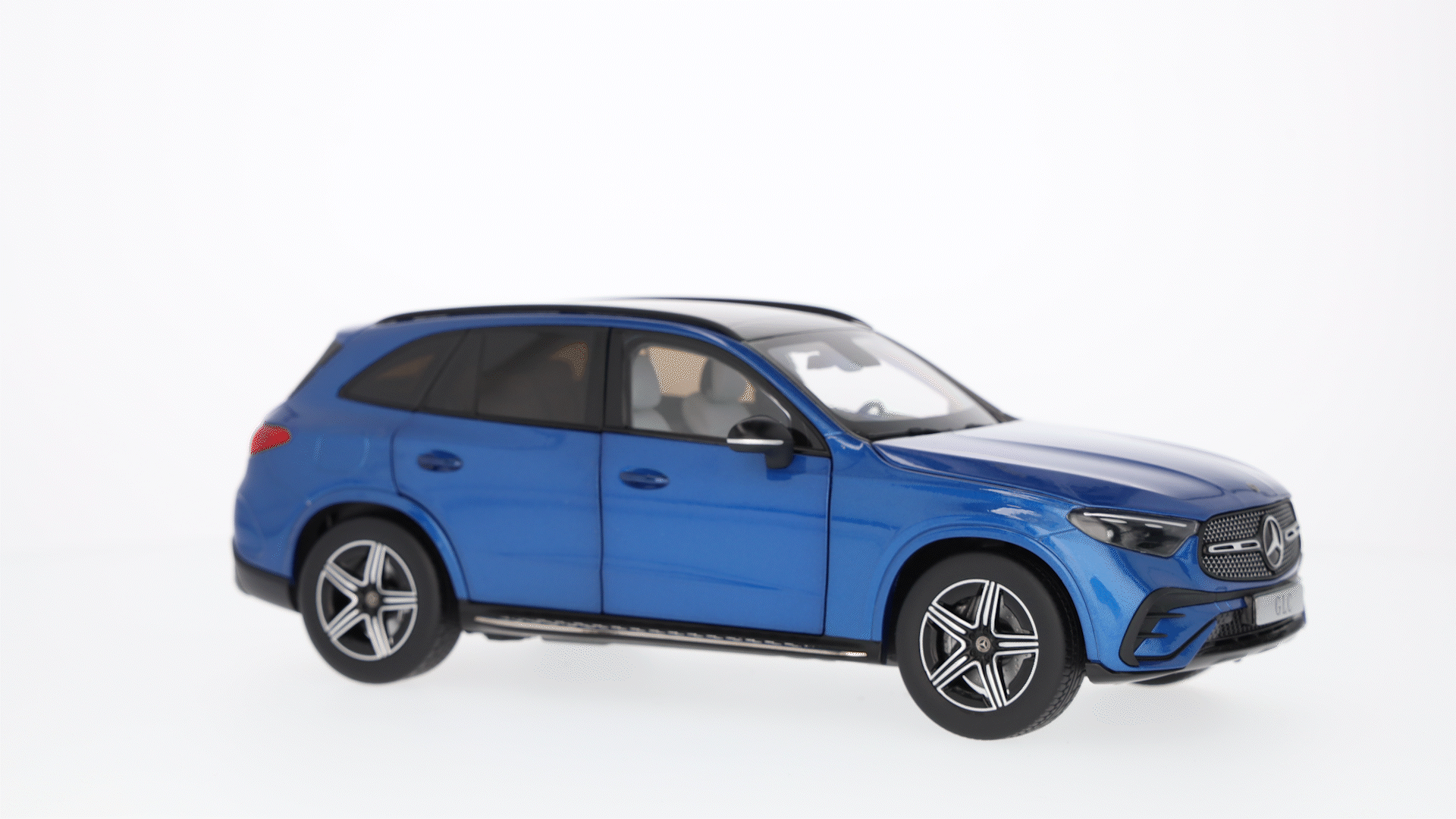 GLC, AMG Line, X254 - spektralblå, iScale, 1:18
