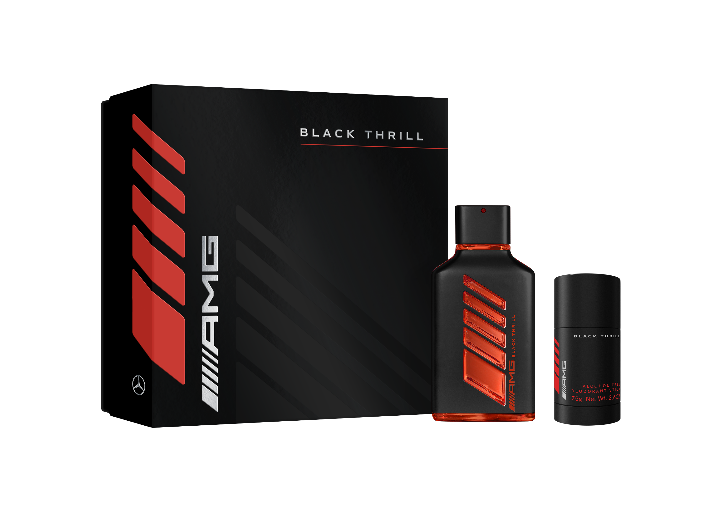 Presentset AMG Black Thrill, EdP - för herrar, INCC, 100 ml