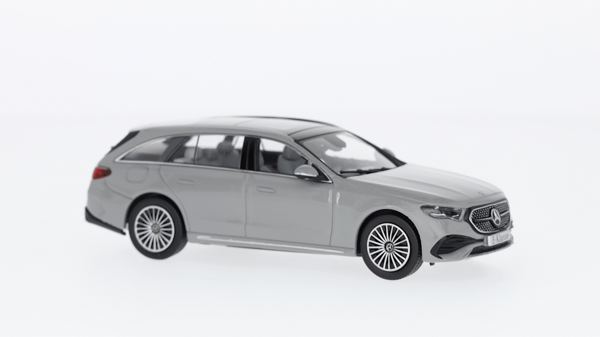 E-Klass, Kombi, AMG Line, S214 - MANUFAKTUR alpingrå solid, iScale, 1:43