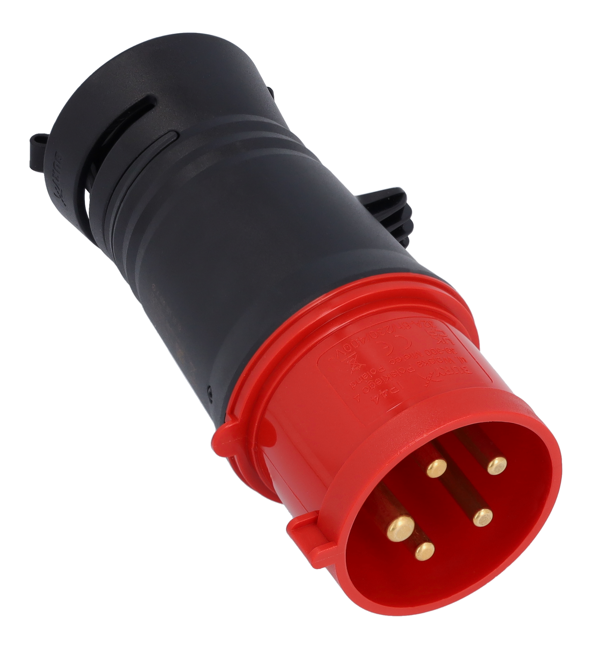 Flexibelt laddningssystem Pro, Adapter, CEE 32/3-fas - Plast, svart, Vänsterstyrda/högerstyrda bilar
