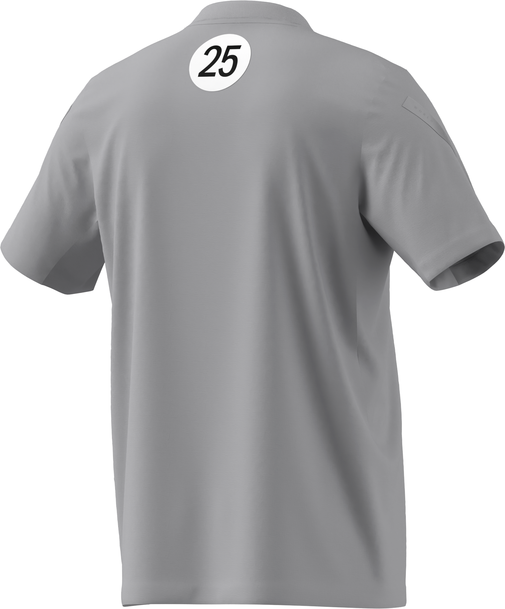 T-shirt herrar, Mercedes-AMG F1, Special Edition Silverstone 2025 - grå, XS