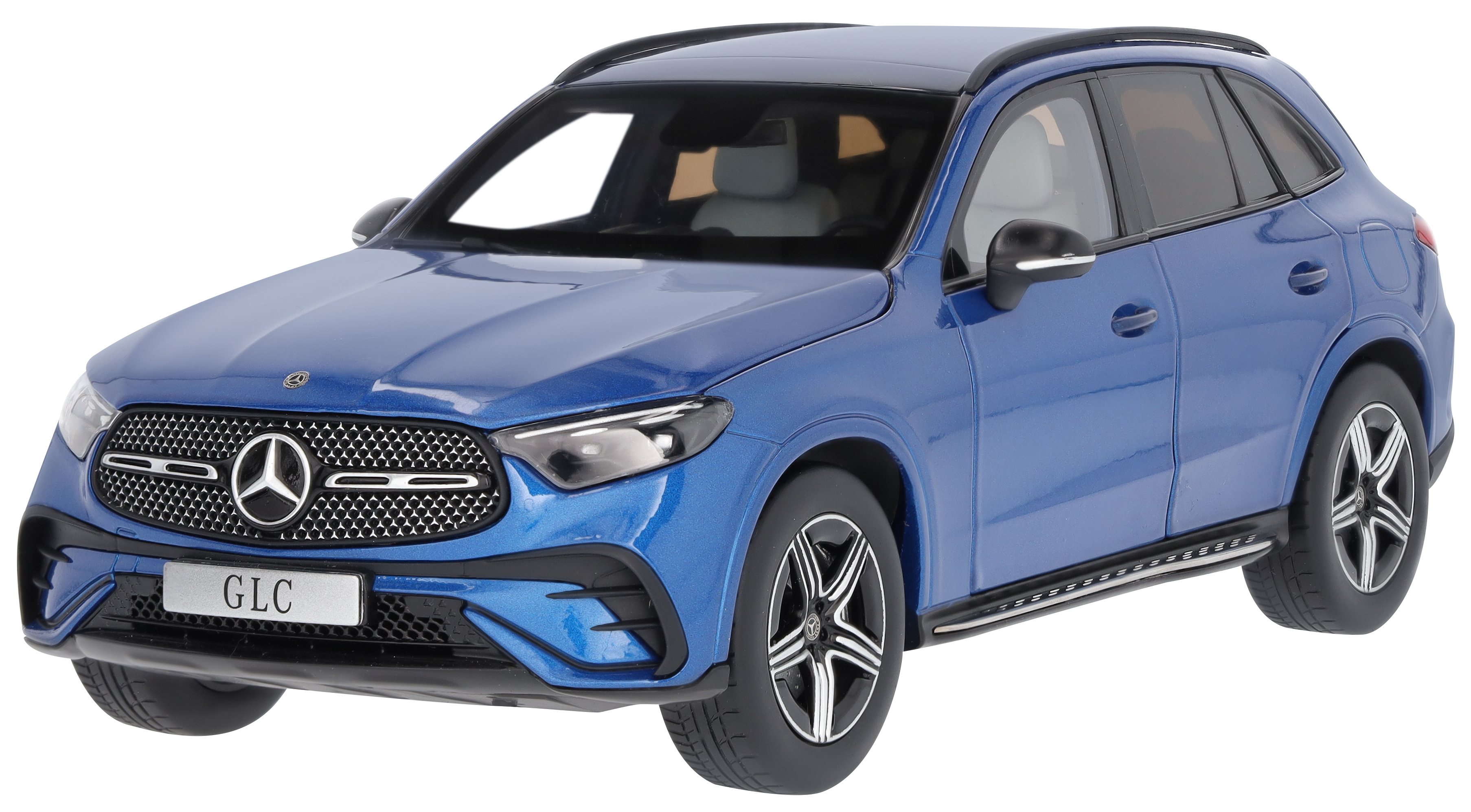 GLC, AMG Line, X254 - spektralblå, iScale, 1:18