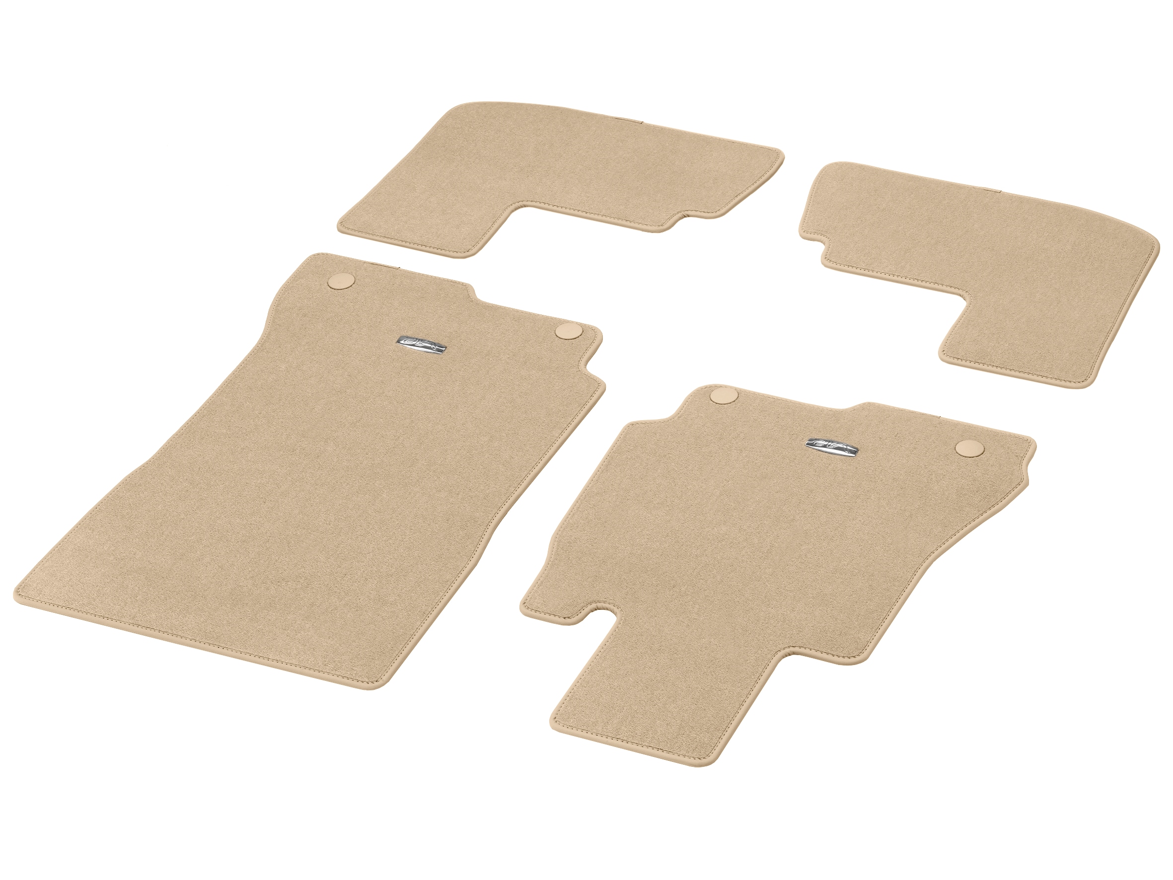 Bilmattor CLASSIC, Set, 4-delat, V12 - Högerstyrda bilar, kashmirbeige