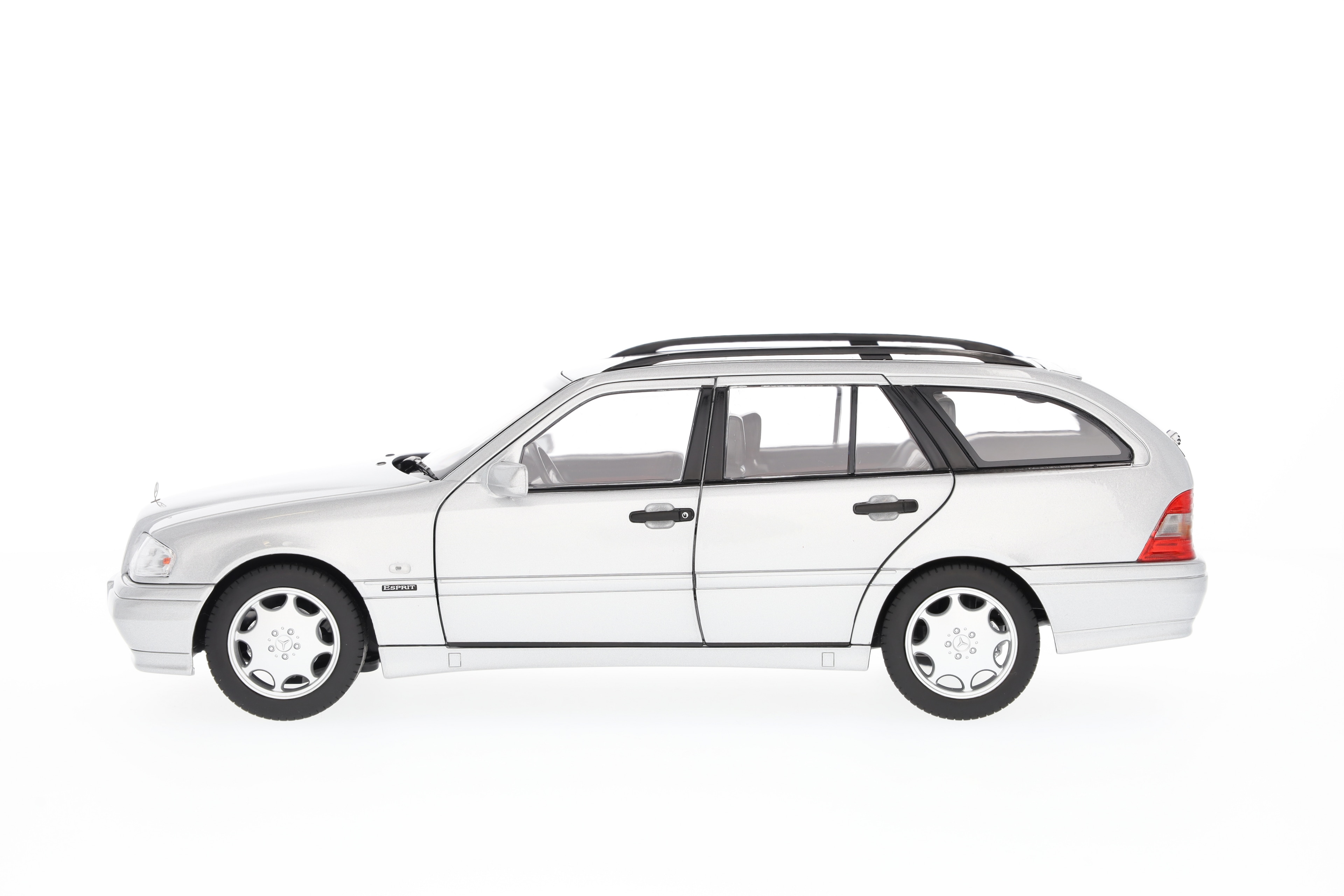 C 200 Kombi S 202 (1997–2001) - briljantsilver, Norev, 1:18