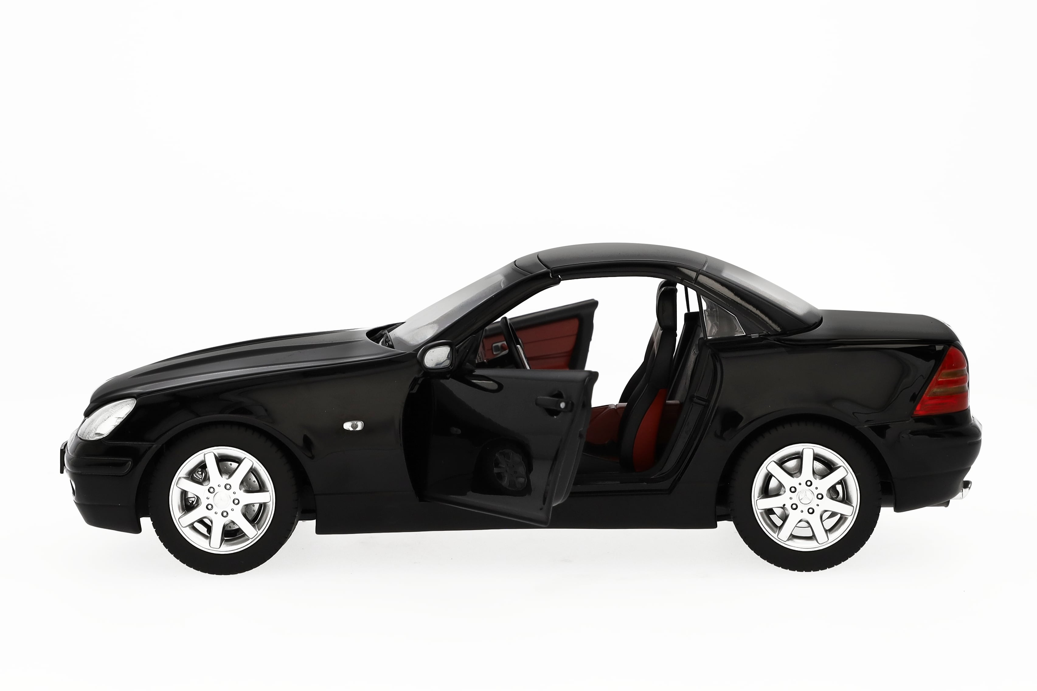 SLK 200 Roadster R170 (1996-2000) - svart, Norev, 1:18