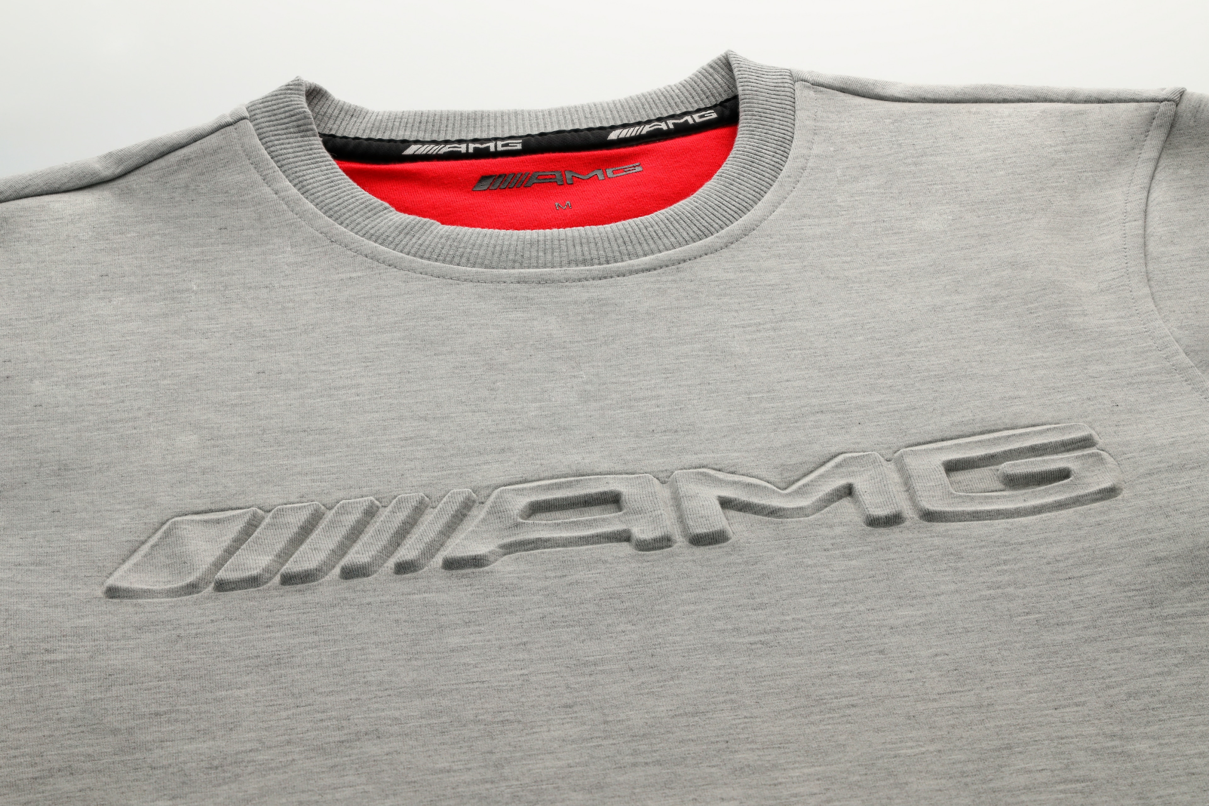 AMG sweatshirt, Unisex - gråmelerad, XL