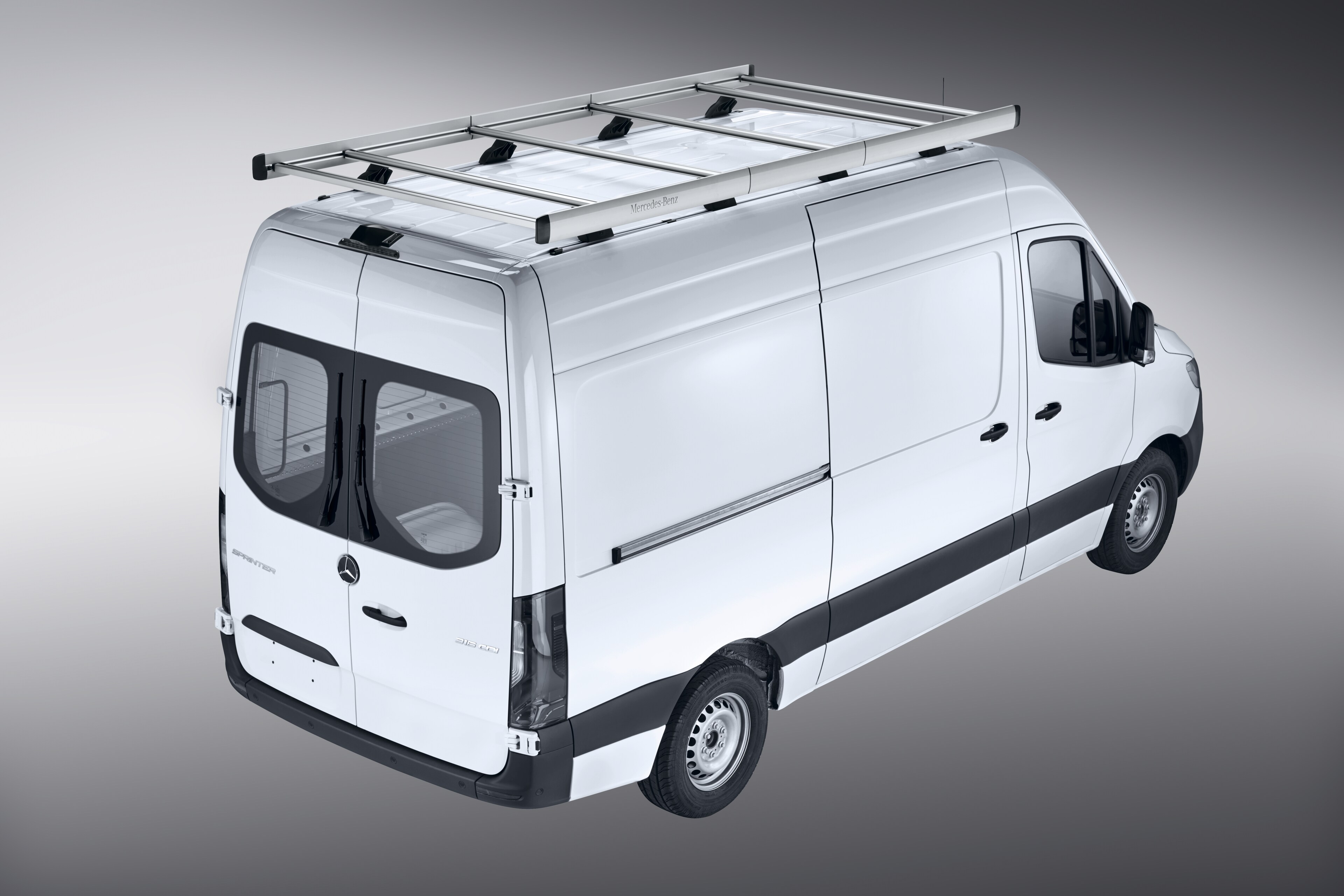 Lastkorg, A1 kompakt - Aluminium / Stål / Plast, silverfärg / svart