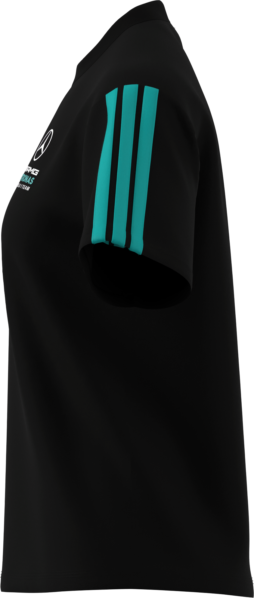 T-shirt dam, Mercedes-AMG F1 - svart, M
