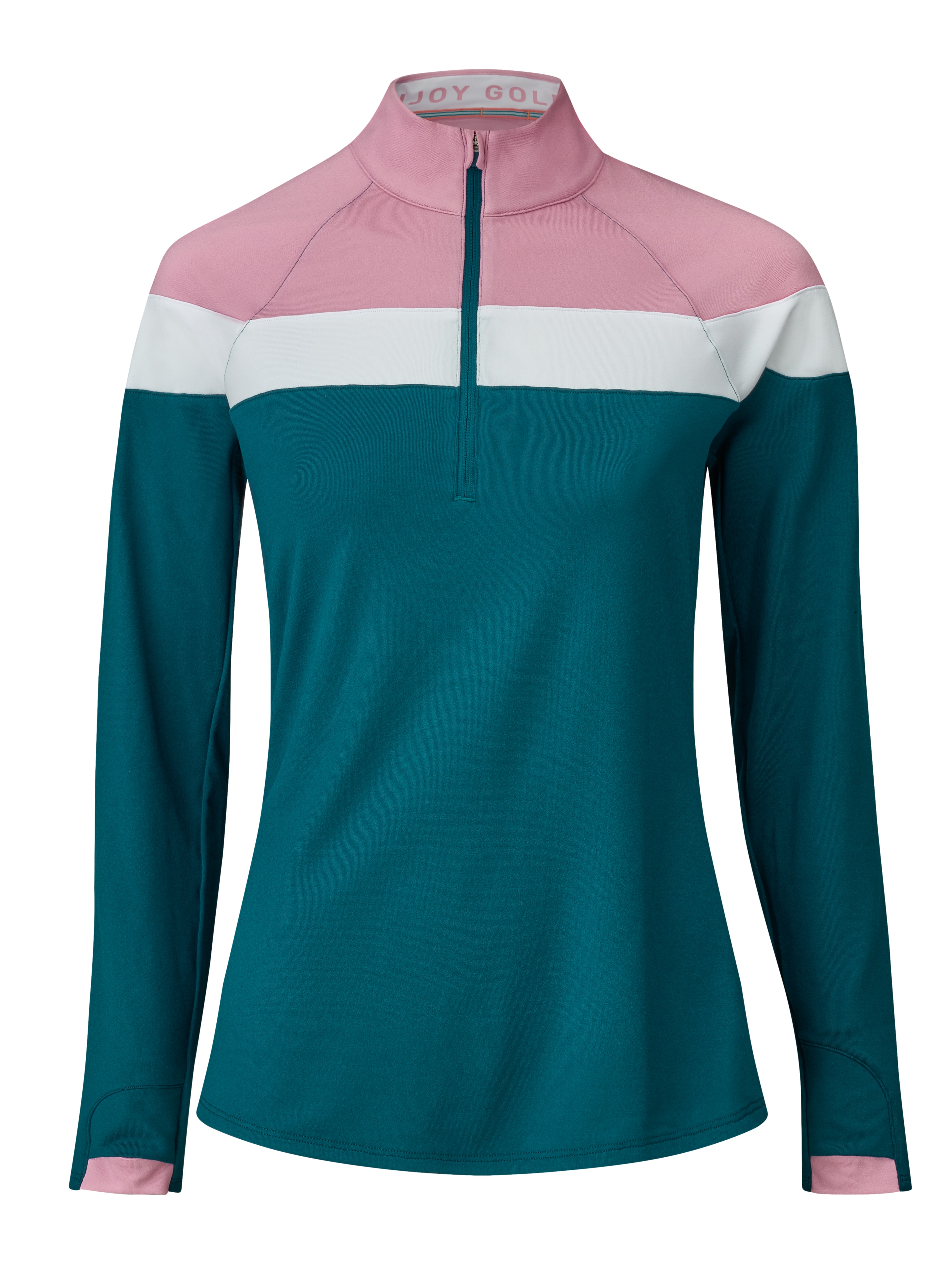 Golftröja dam, Lätt - Ocean Tropic-Pinktastic / white, M
