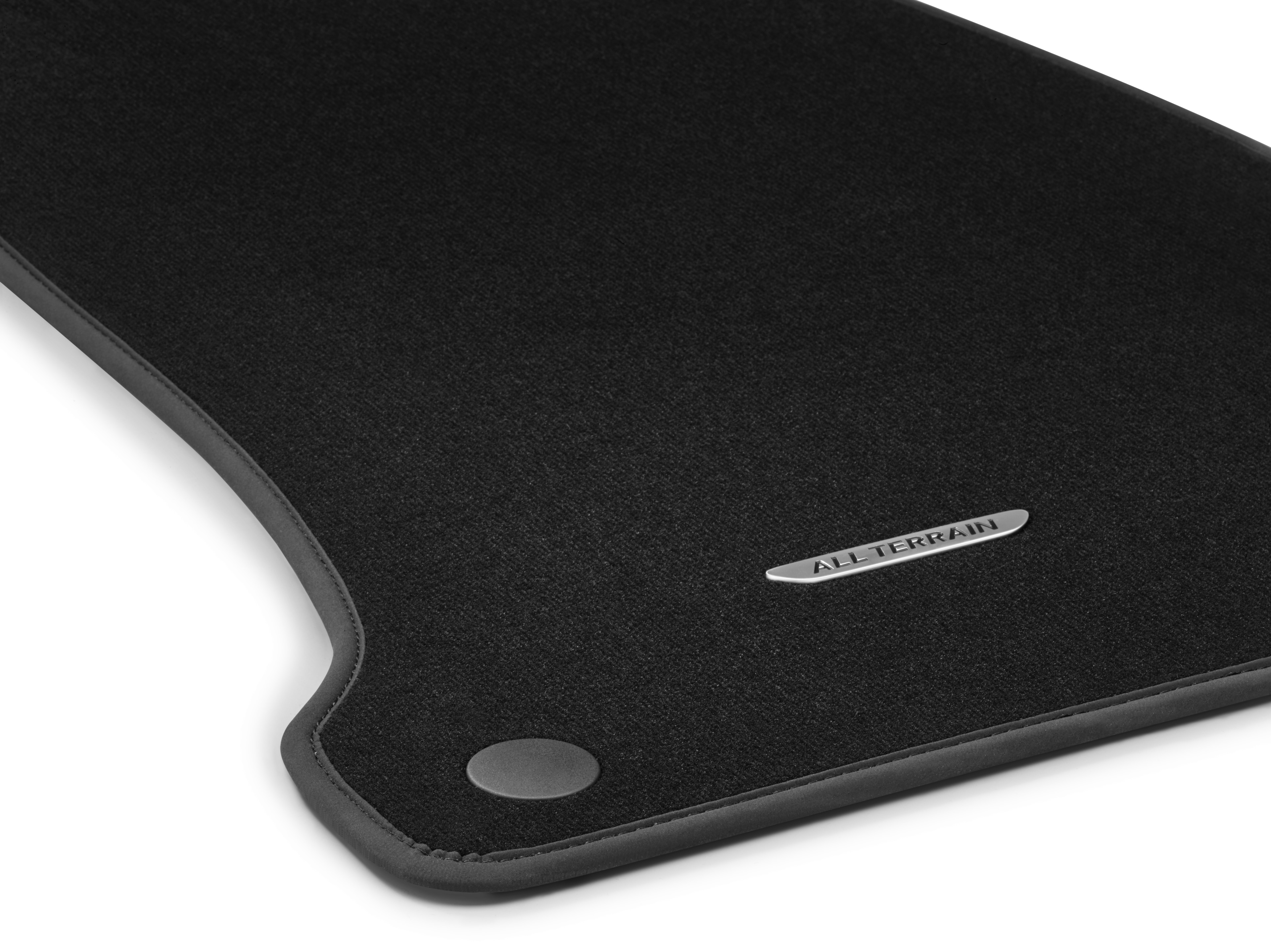 Velourmattor med ”All-Terrain”-plakett