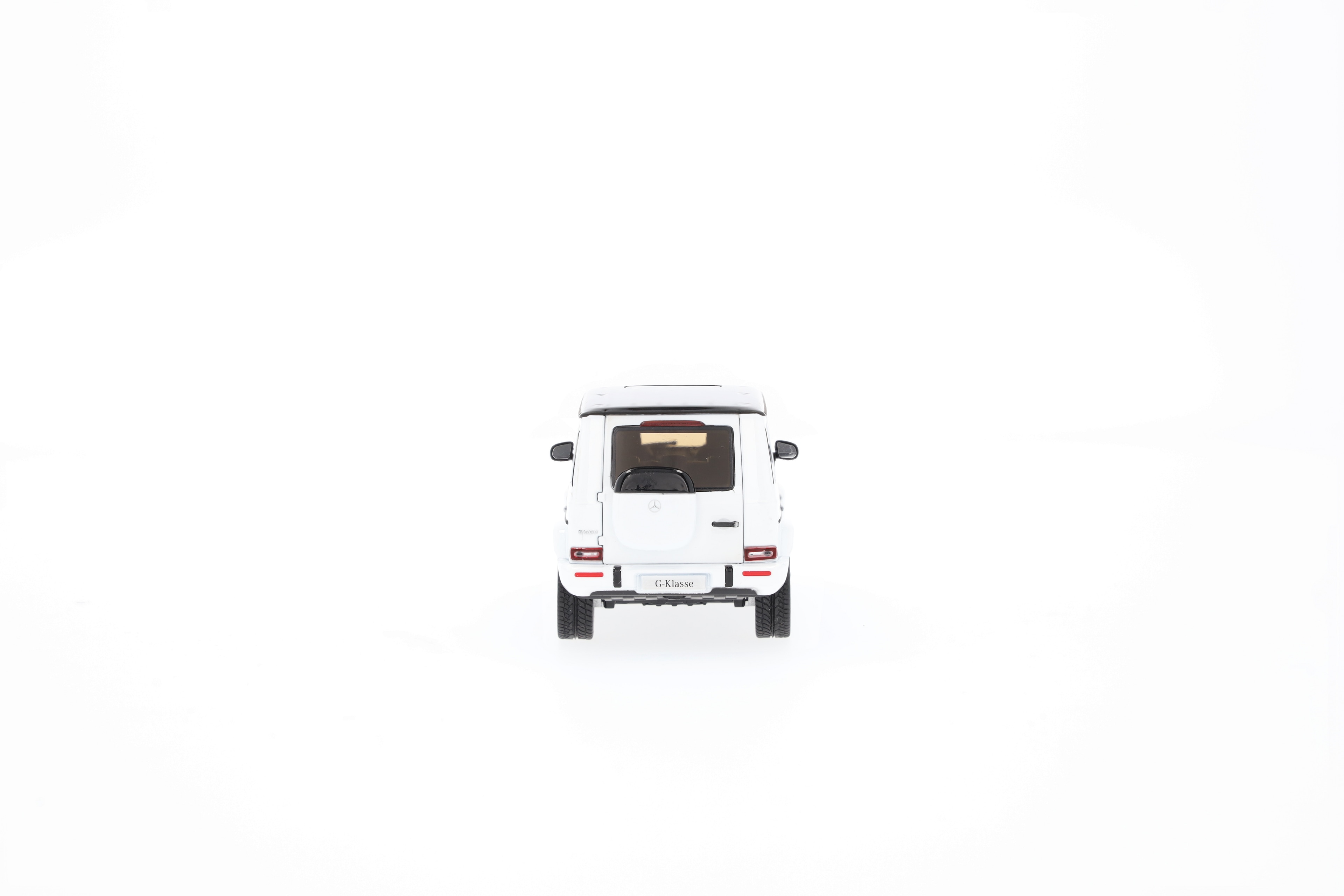 G 580 med EQ-teknik, Terrängbil, AMG Line, N465 - MANUFAKTUR opalitvit bright, Norev, 1:43