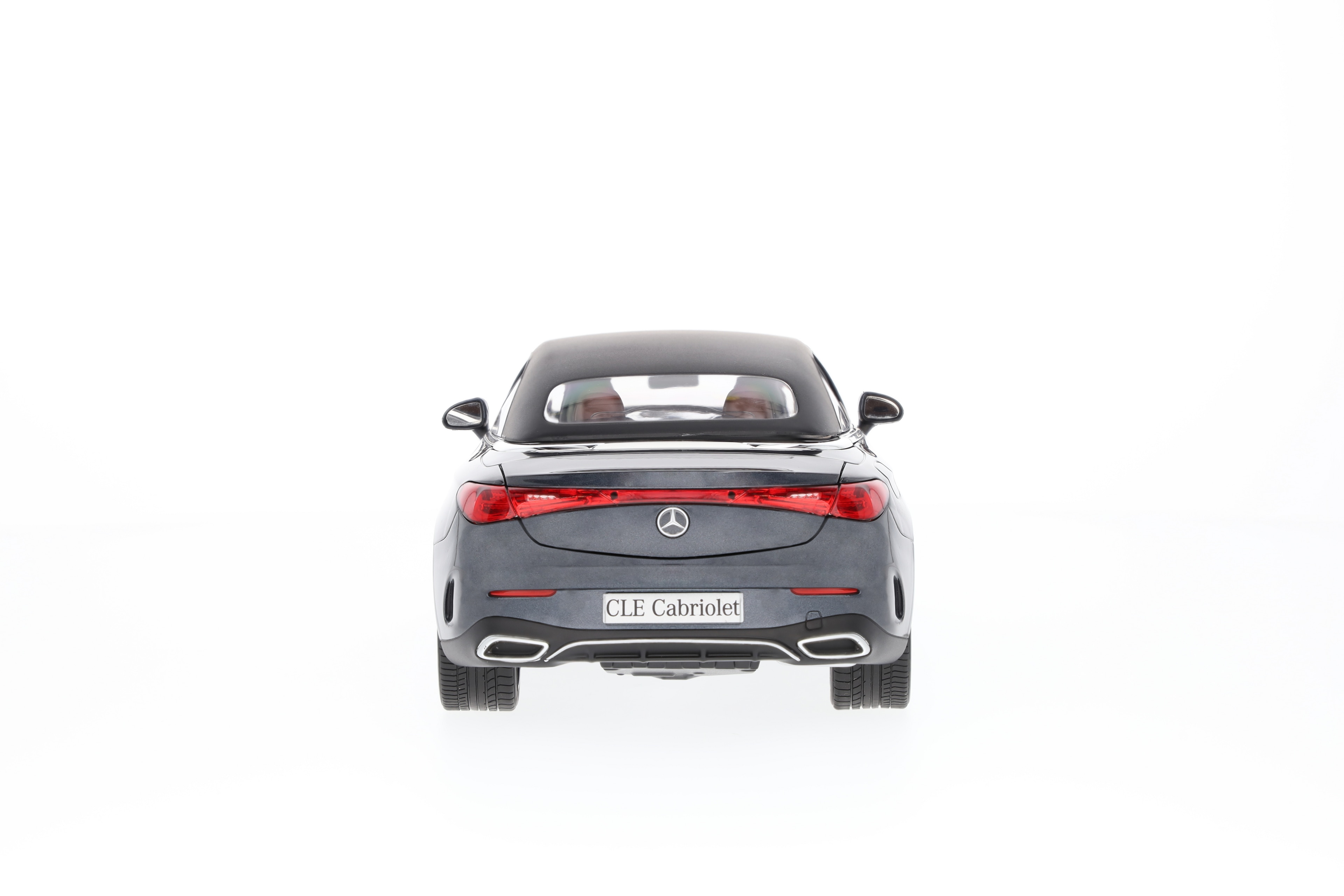 CLE Cabriolet, AMG Line, A236 - grafitgrå, Norev, 1:18