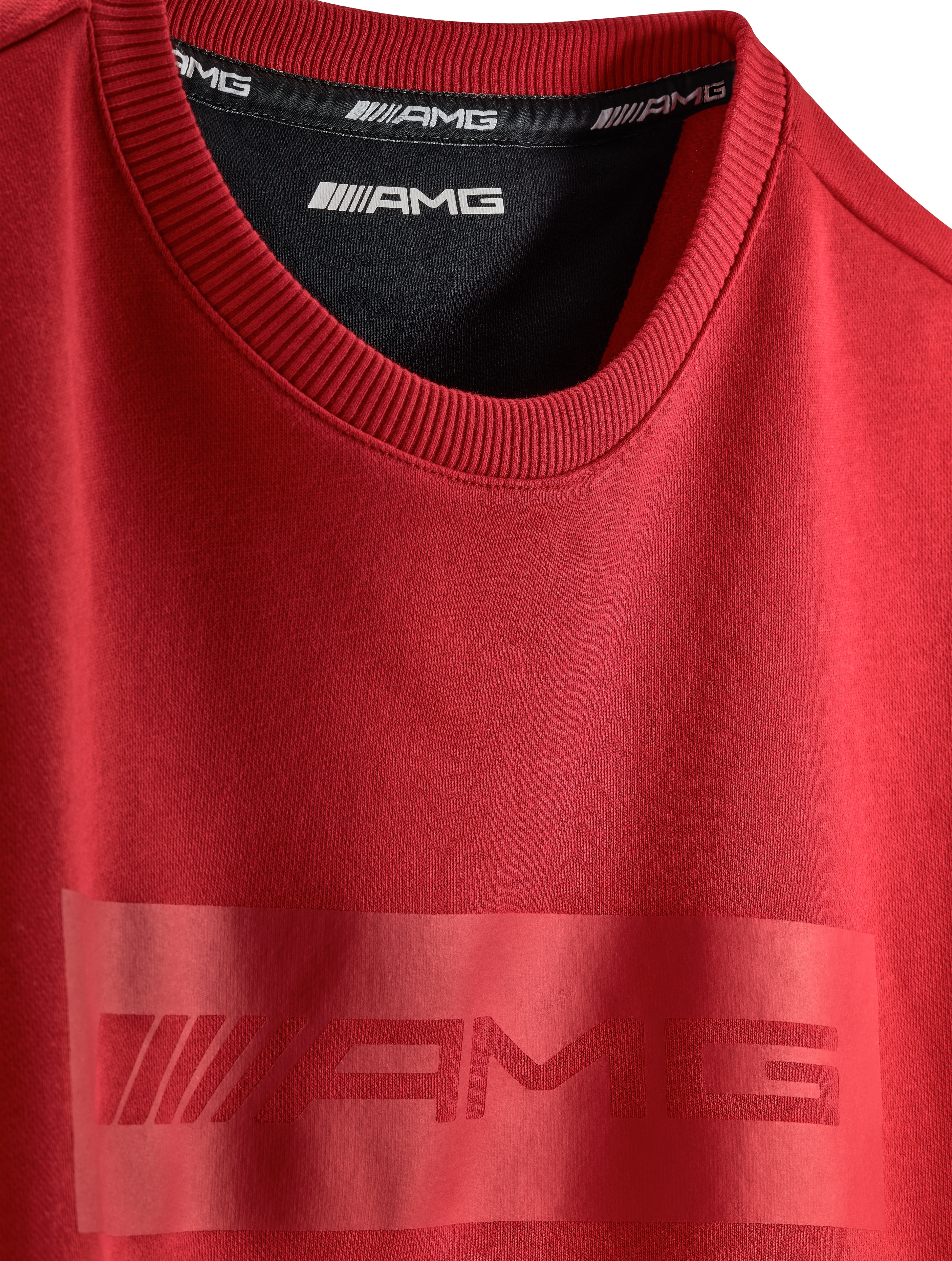AMG sweatshirt, Unisex - röd, XS